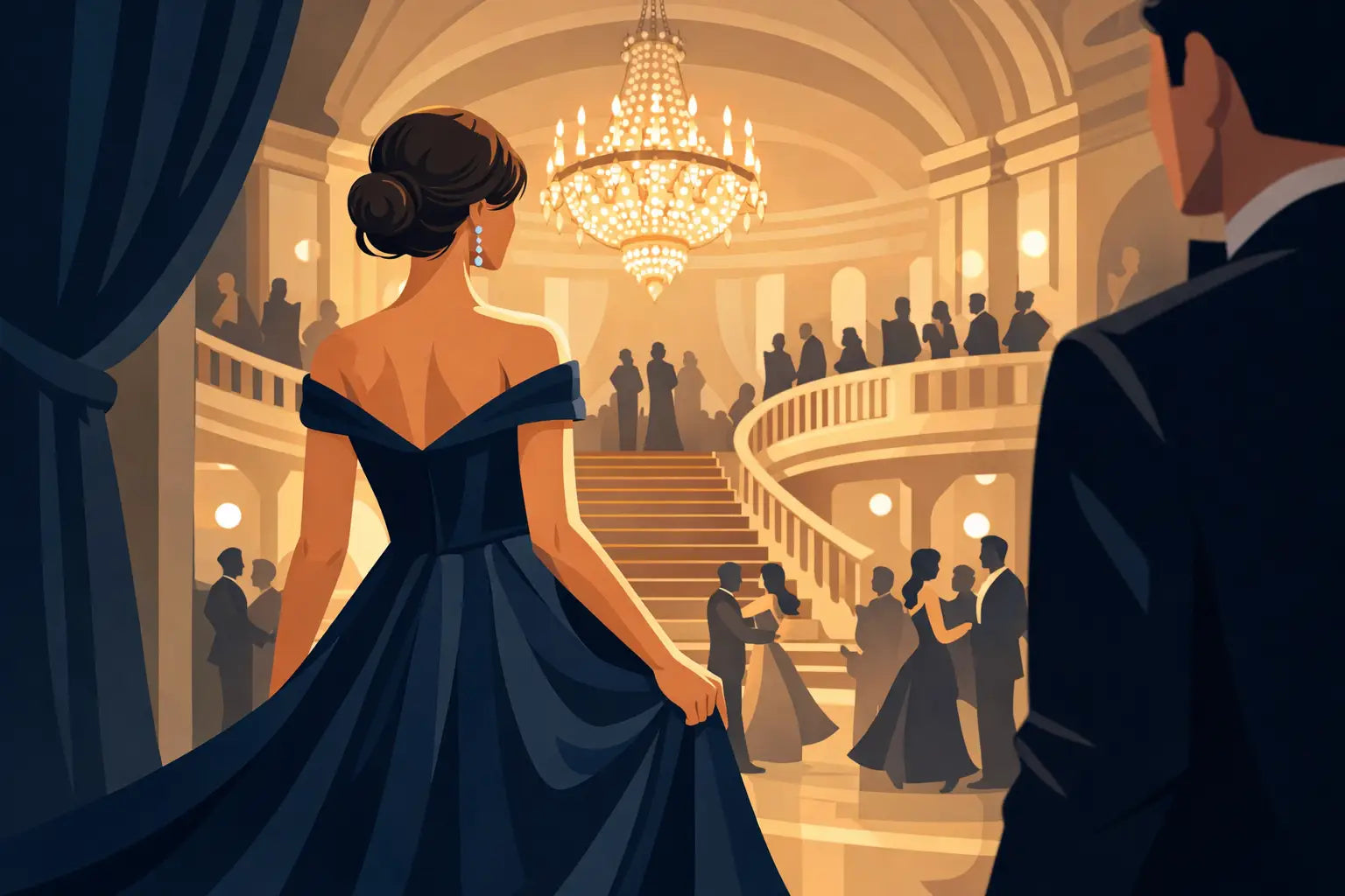 Abendkleid für den Opernball finden mit Stil