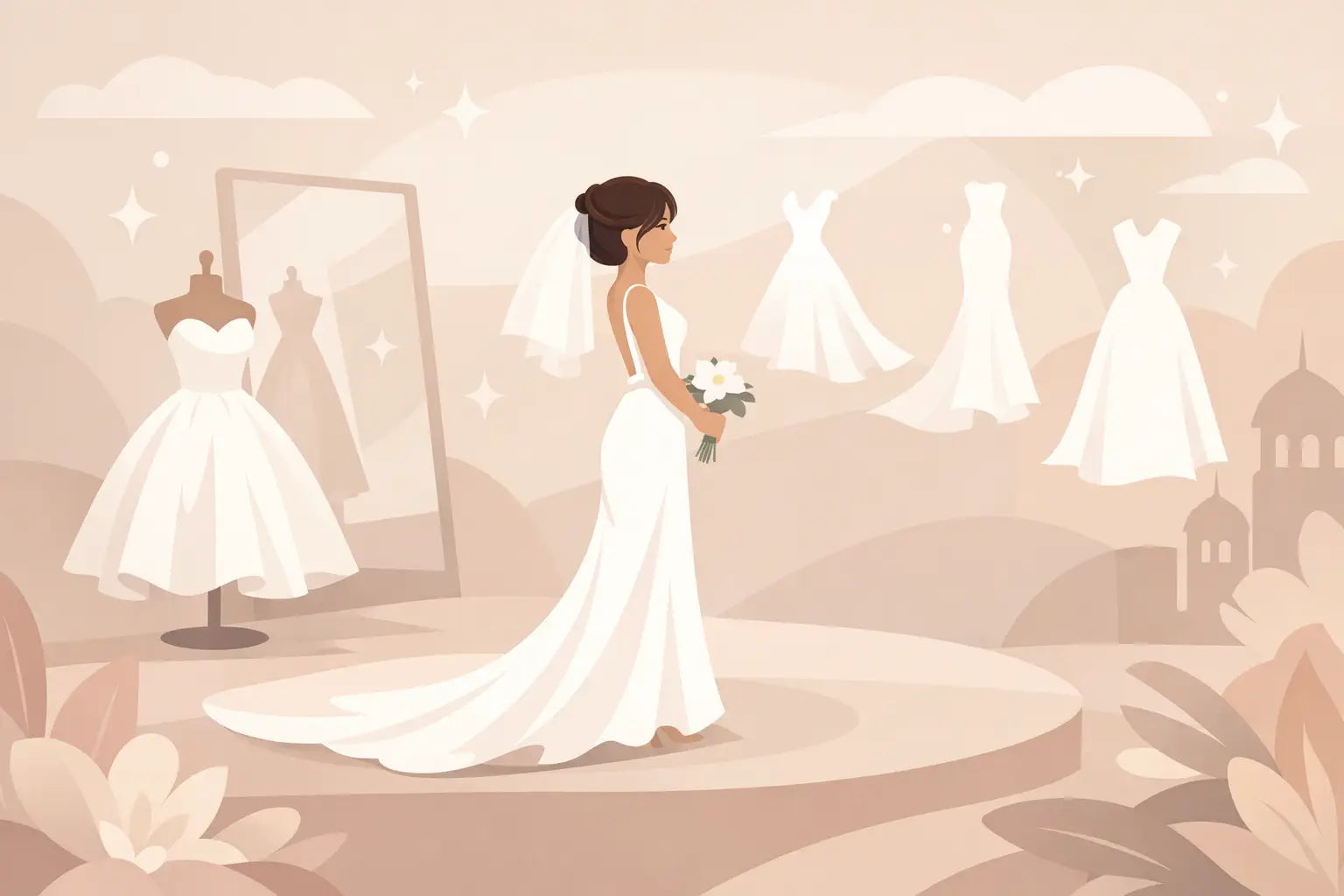 Top Brautkleider für kleine Frauen, die strecken