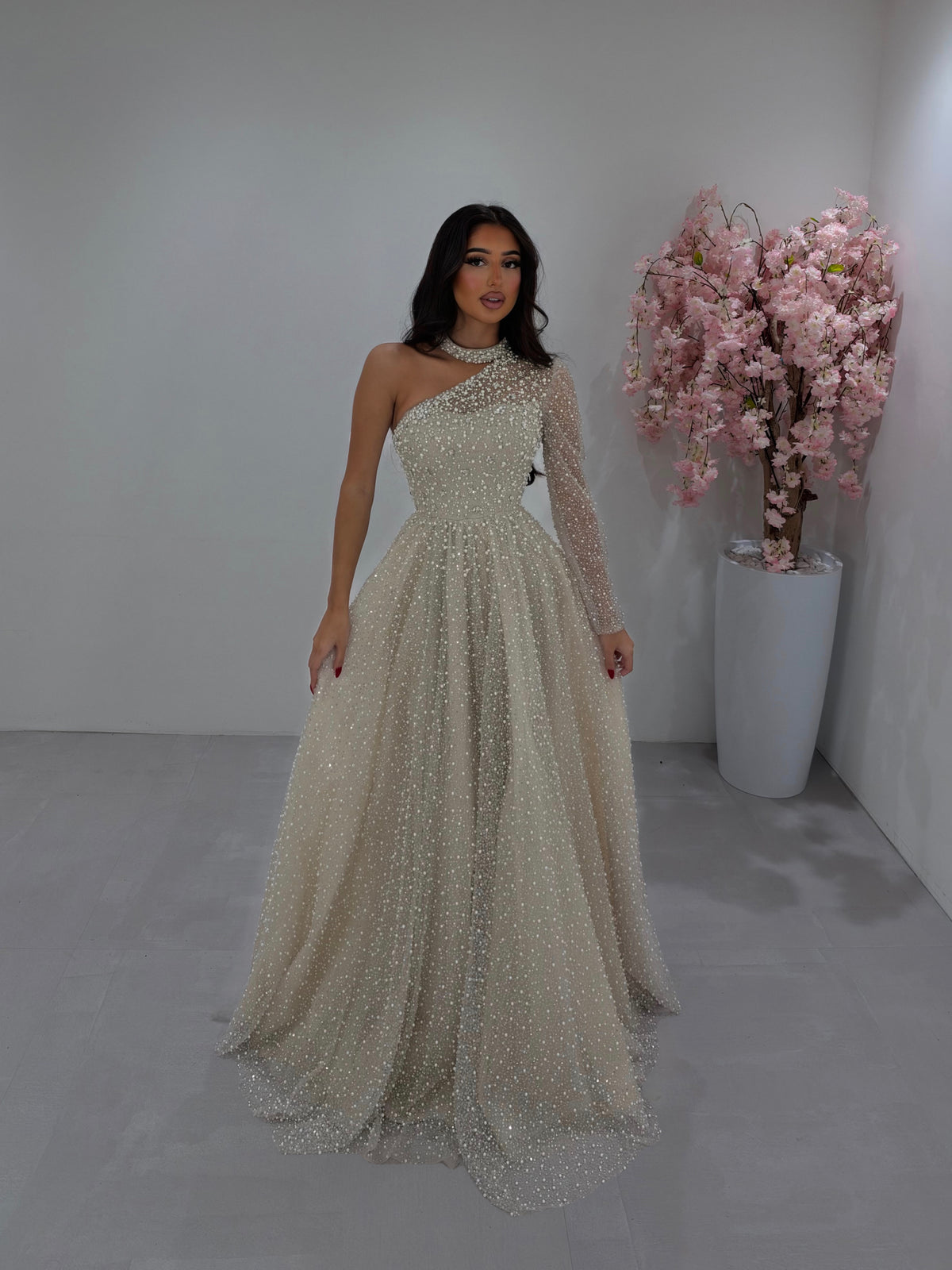 Exclusive haute couture Asra dress