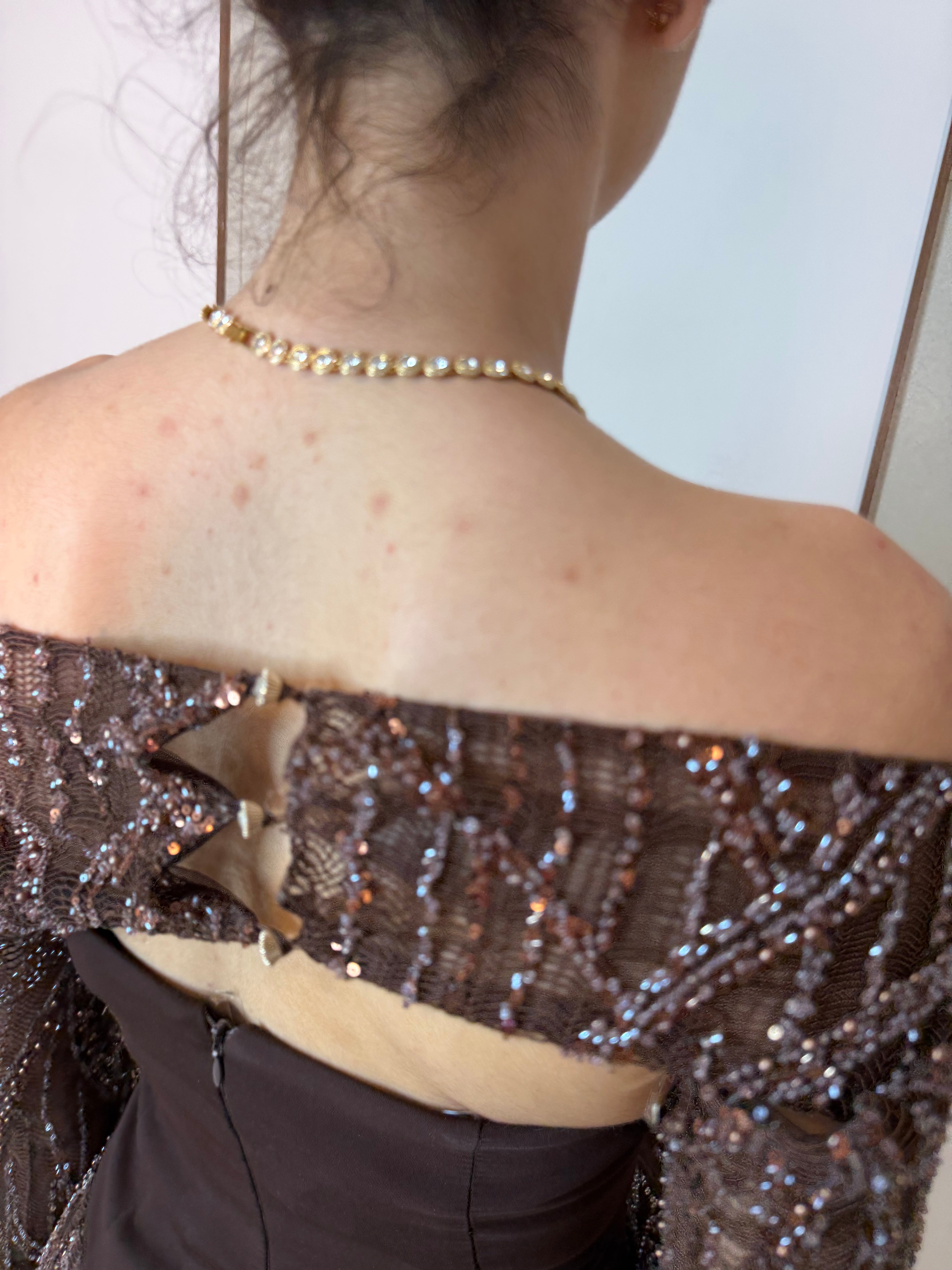 Ziara dress beige