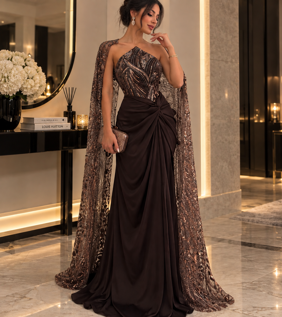 Semra dress brown pre order 25/09 available