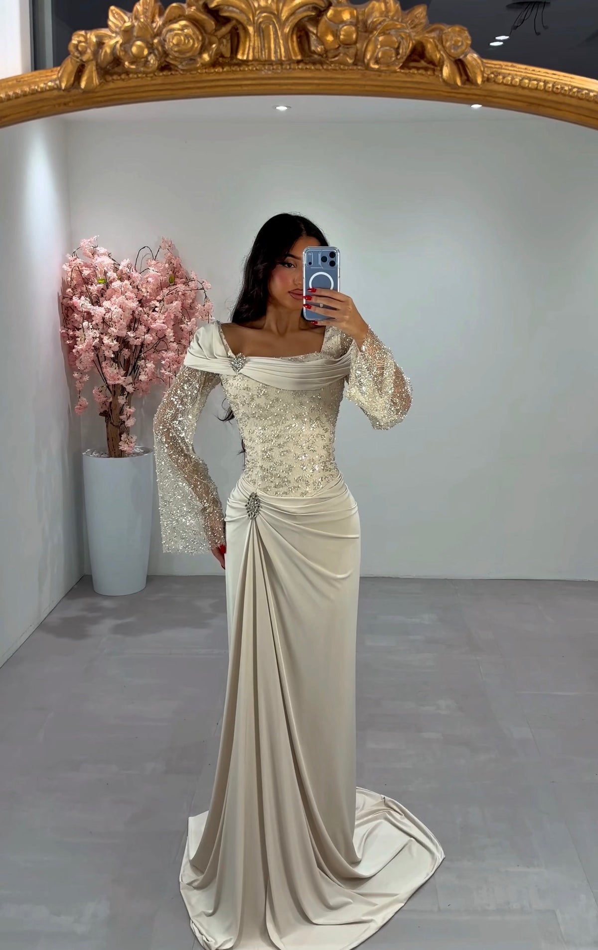 Selin dress beige 36/46