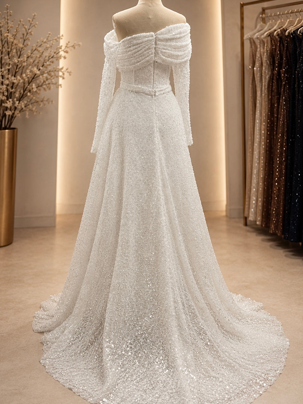 Haute Couture Ava design white