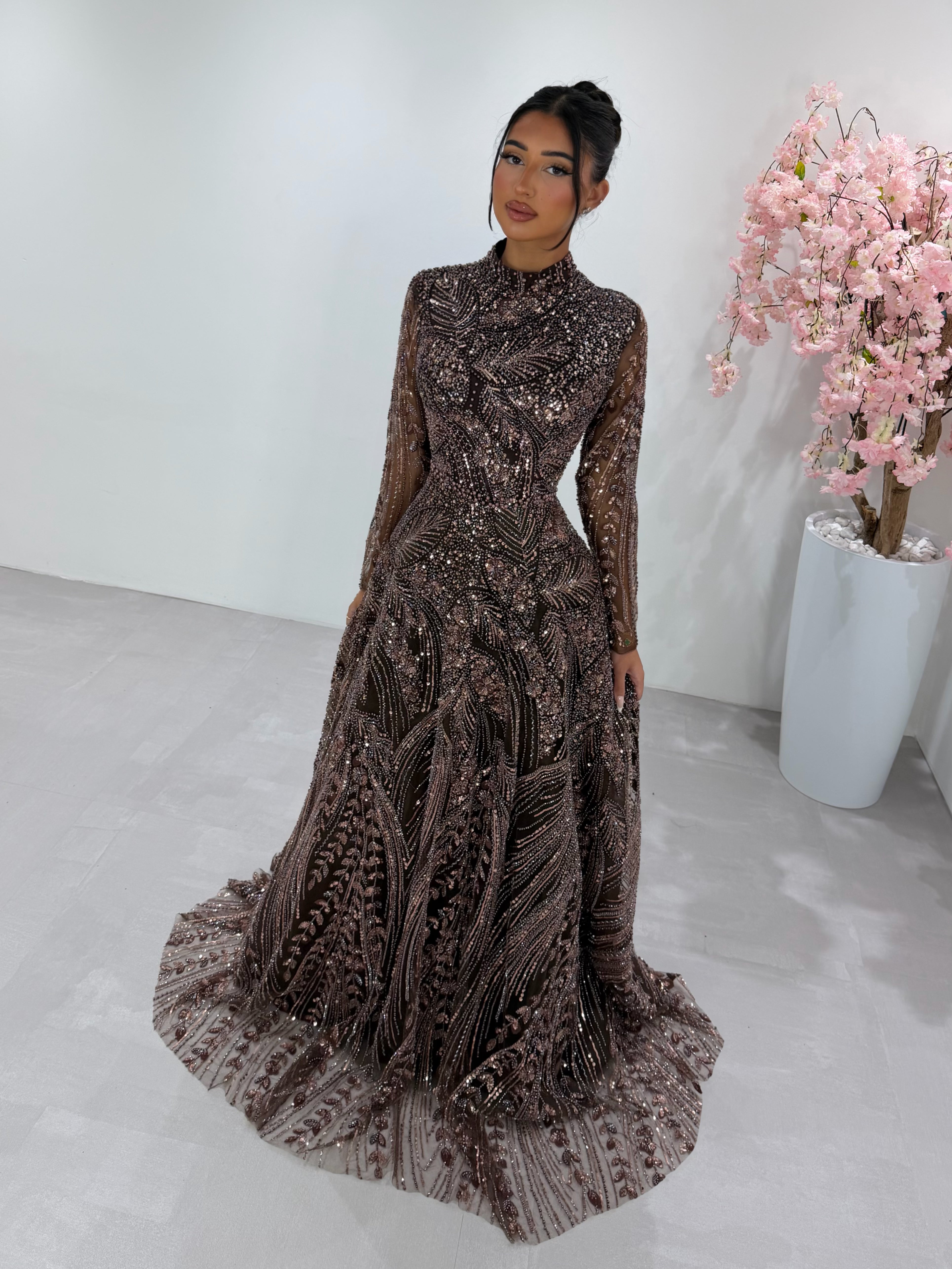 Haute Couture Mihra brown
