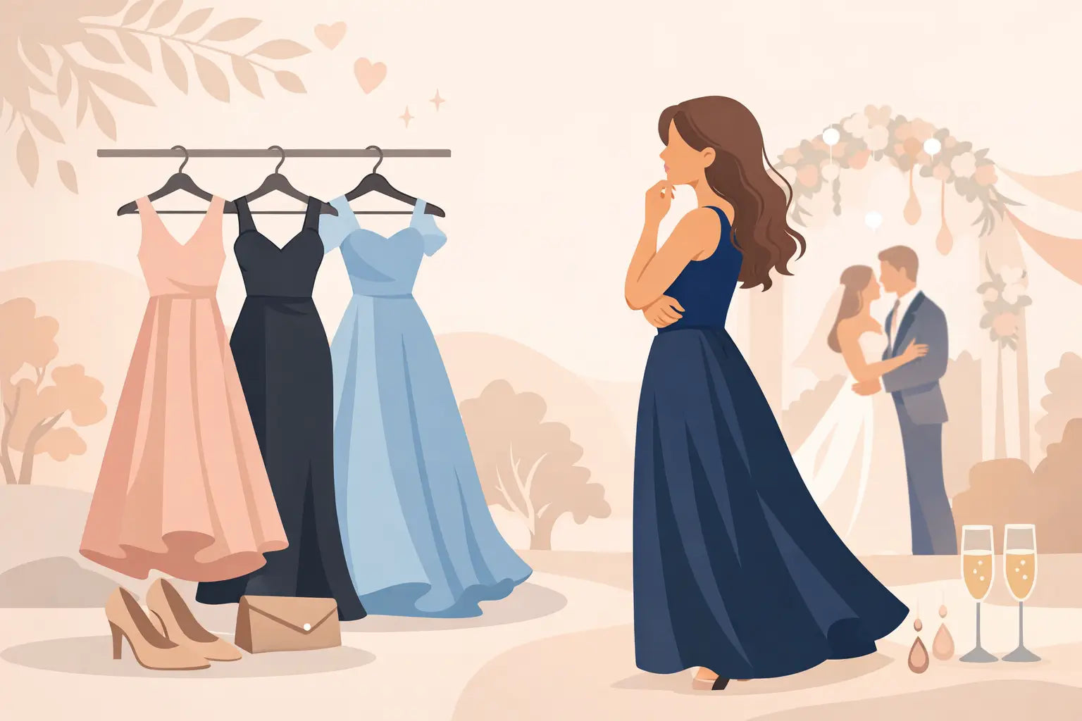 Abendkleid Hochzeit Gast - stilvoll wählen