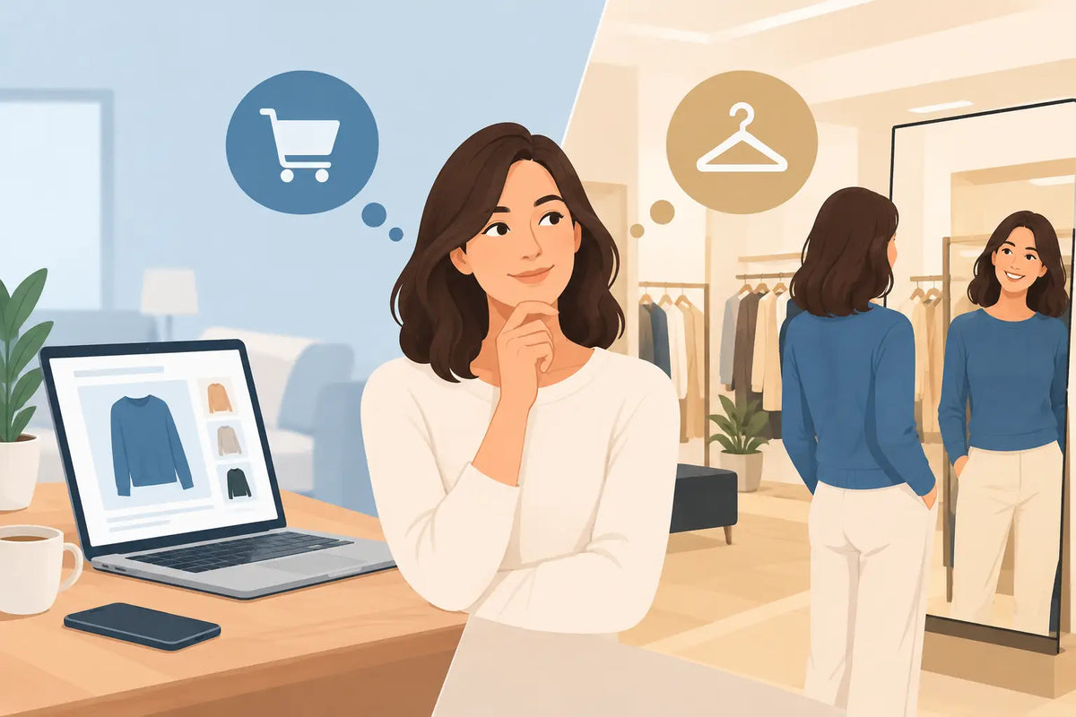 Onlinekauf vs. Showroom-Anprobe: Was passt besser?