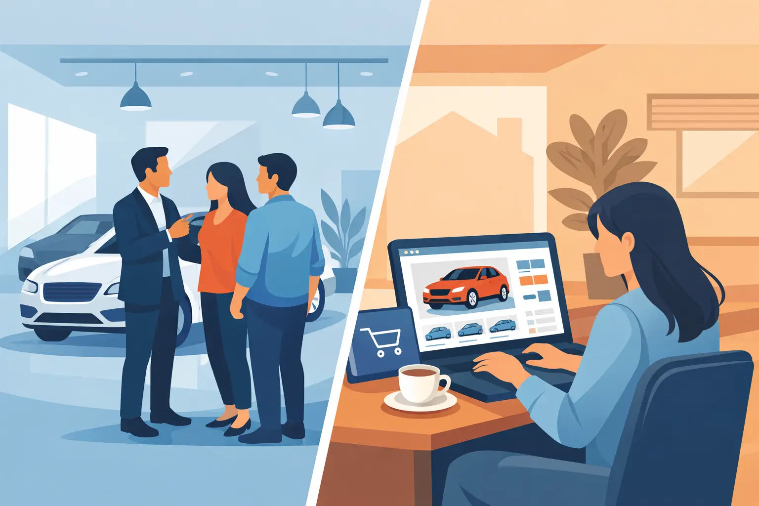Showroom-Termin oder Onlinekauf?