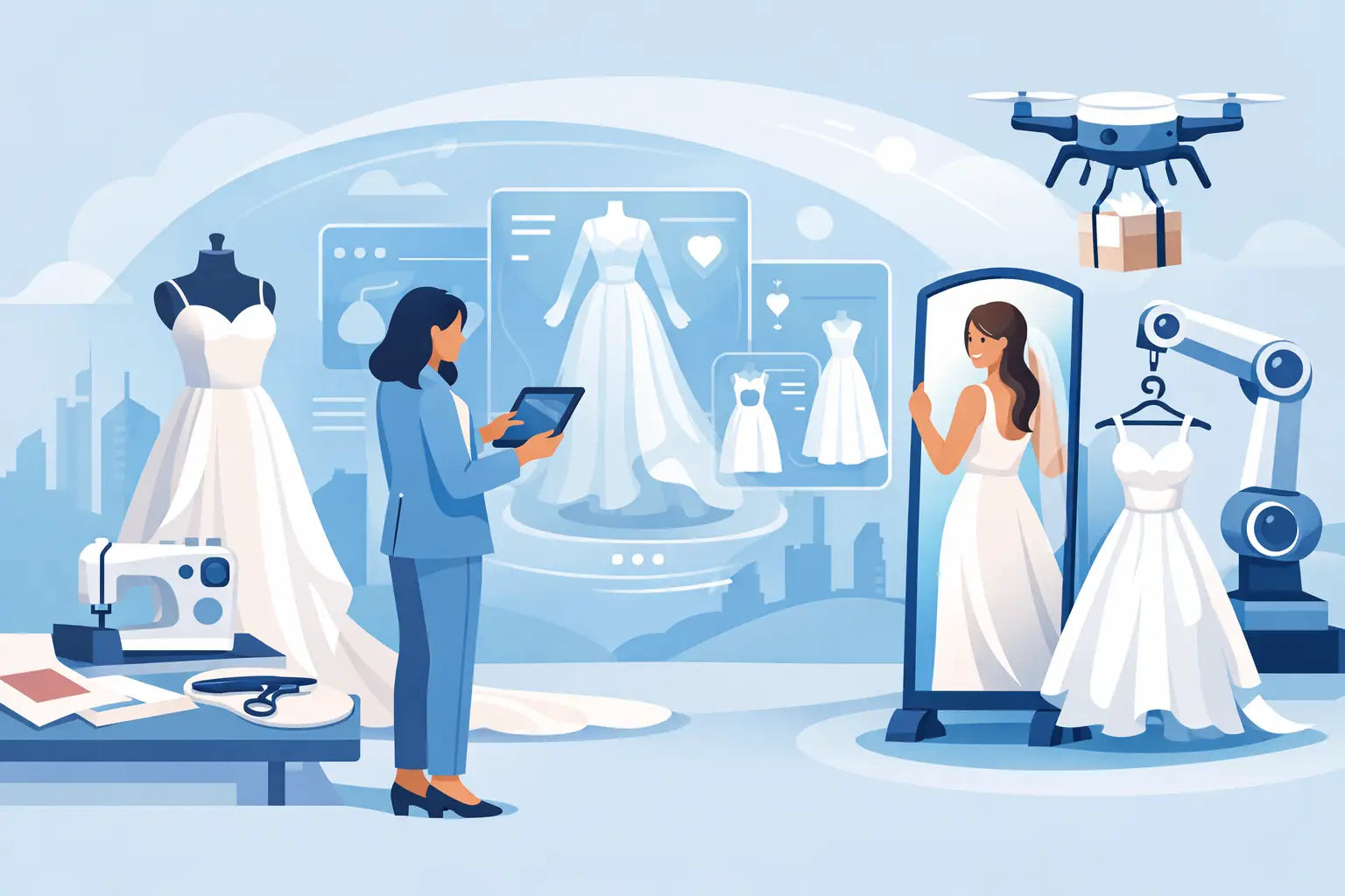 Die Zukunft von Ready-made Brautkleidern