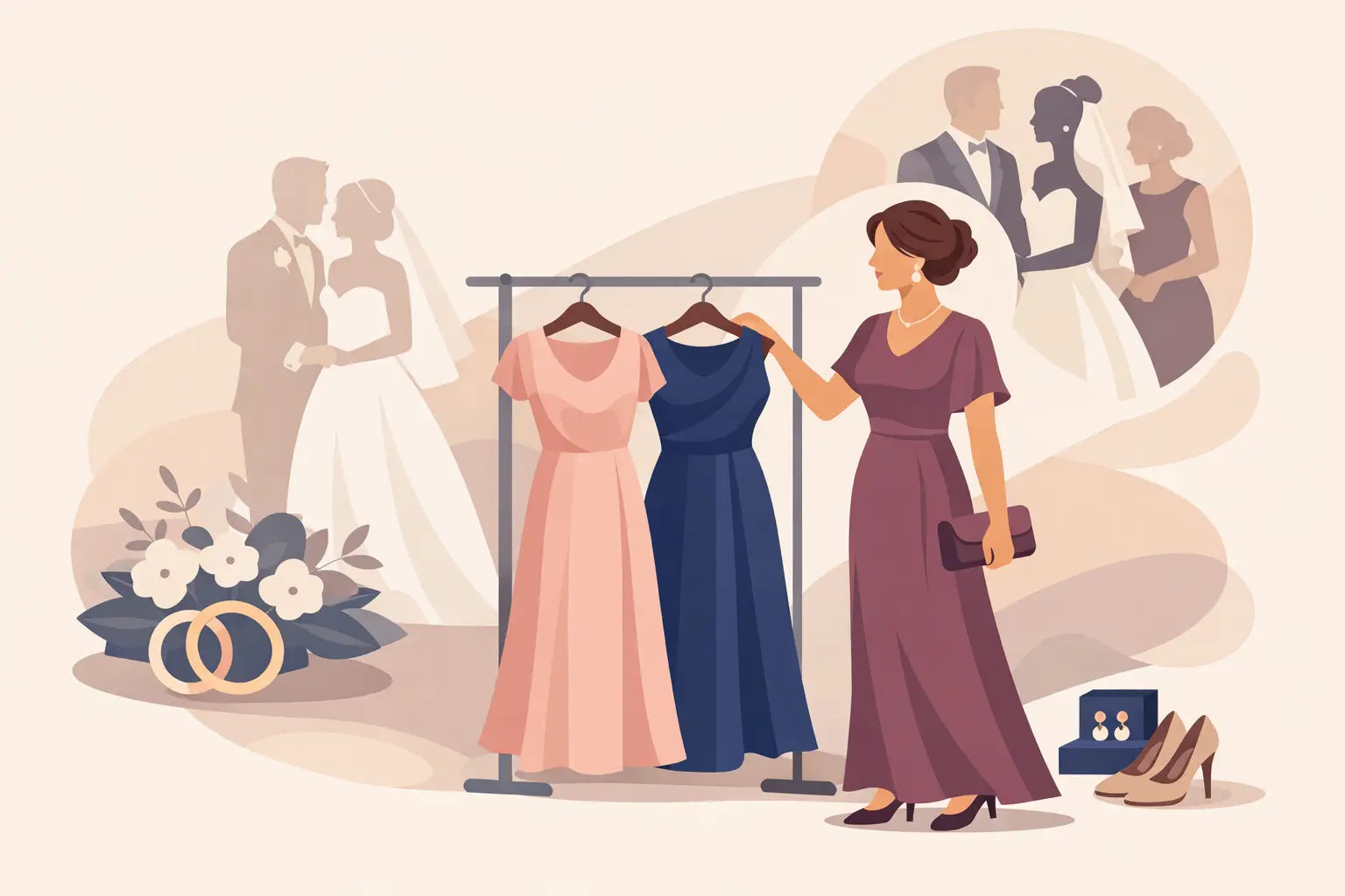 Festkleid für Hochzeitsmutter richtig wählen