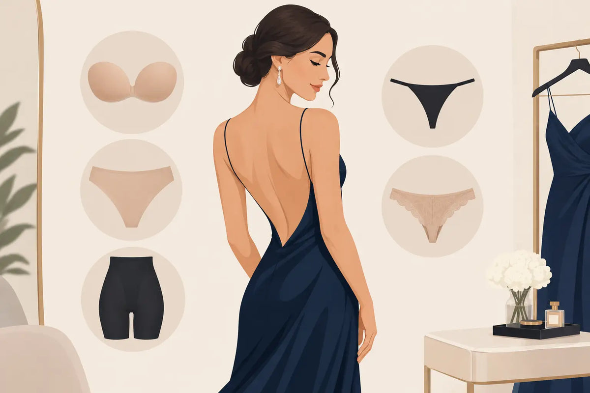 Welche Unterwäsche unter Abendkleid? Stil-Check