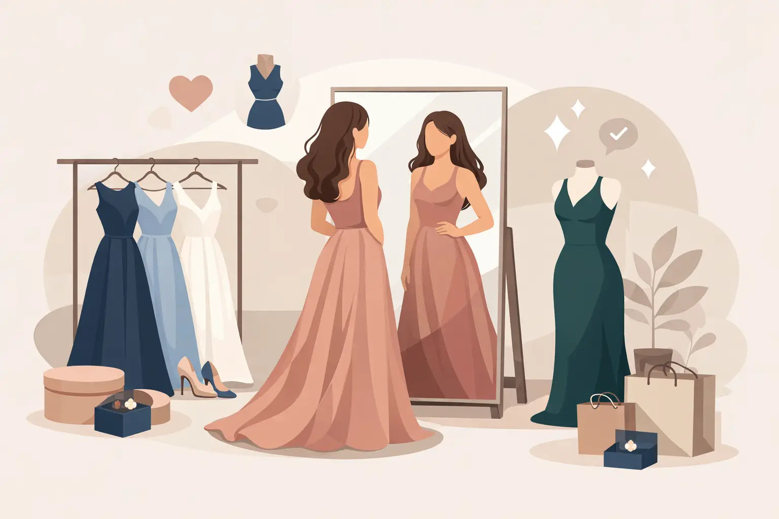 Kleid für Abschlussball kaufen - so passt es