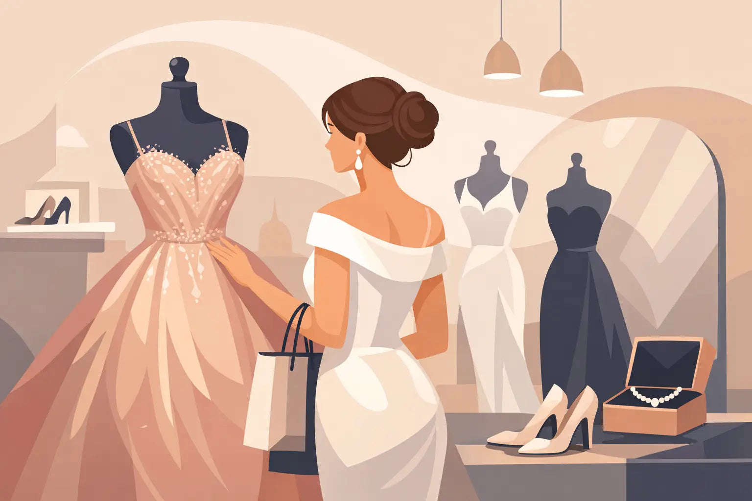Couture Kleid kaufen - worauf es ankommt