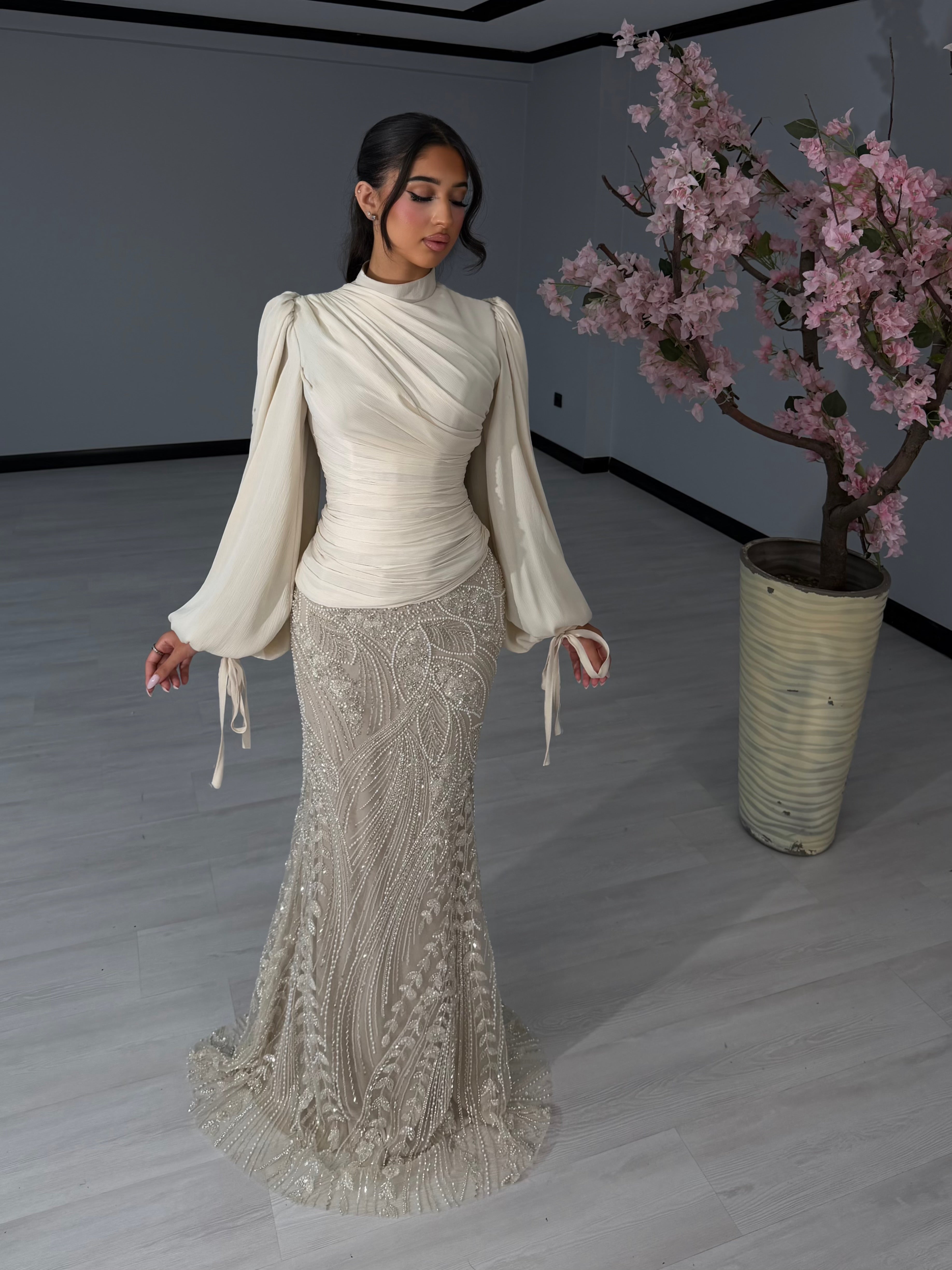 Sera dress beige pre order 26/08 available