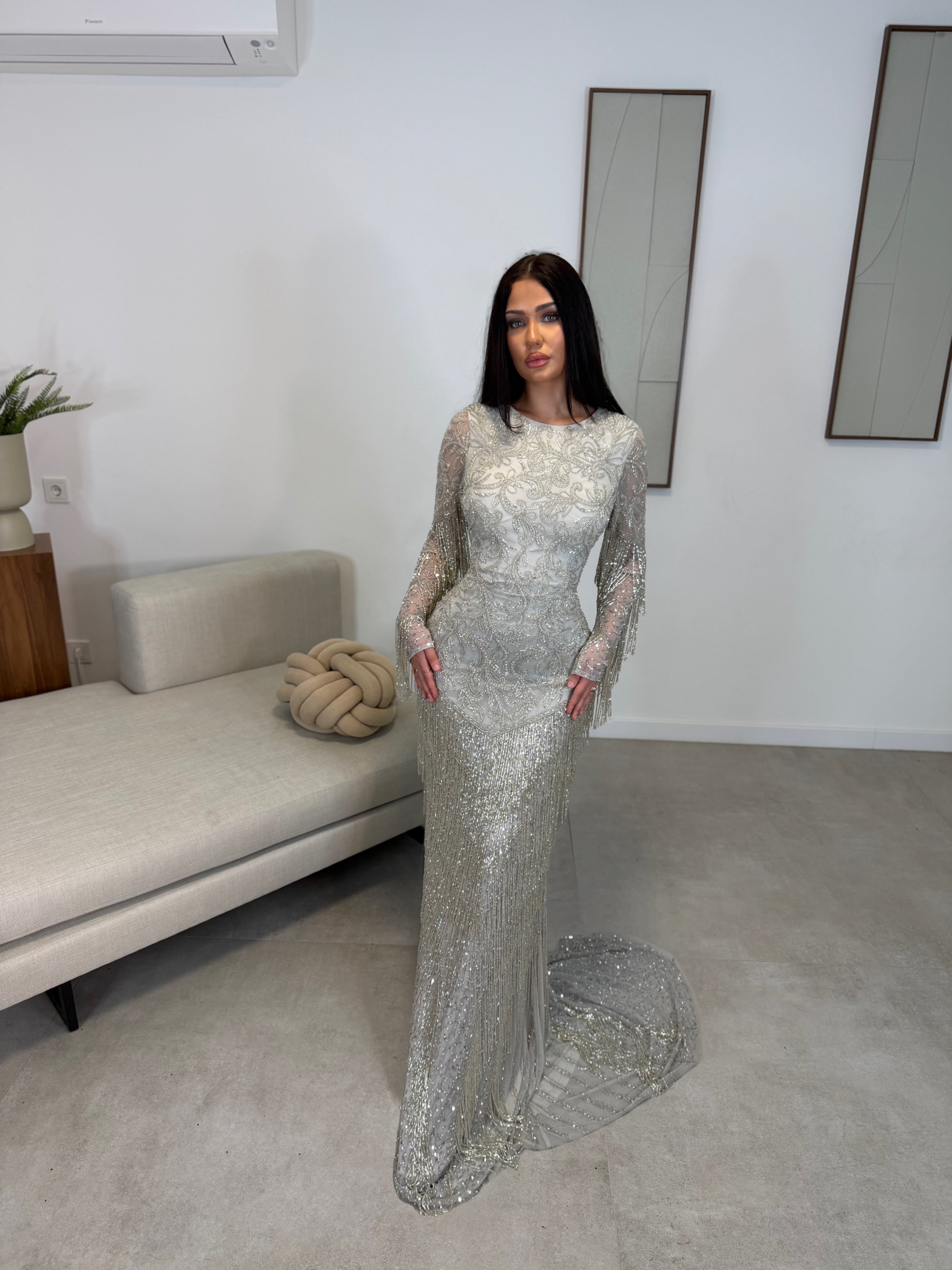 Haute Couture Arva light grey 36/46