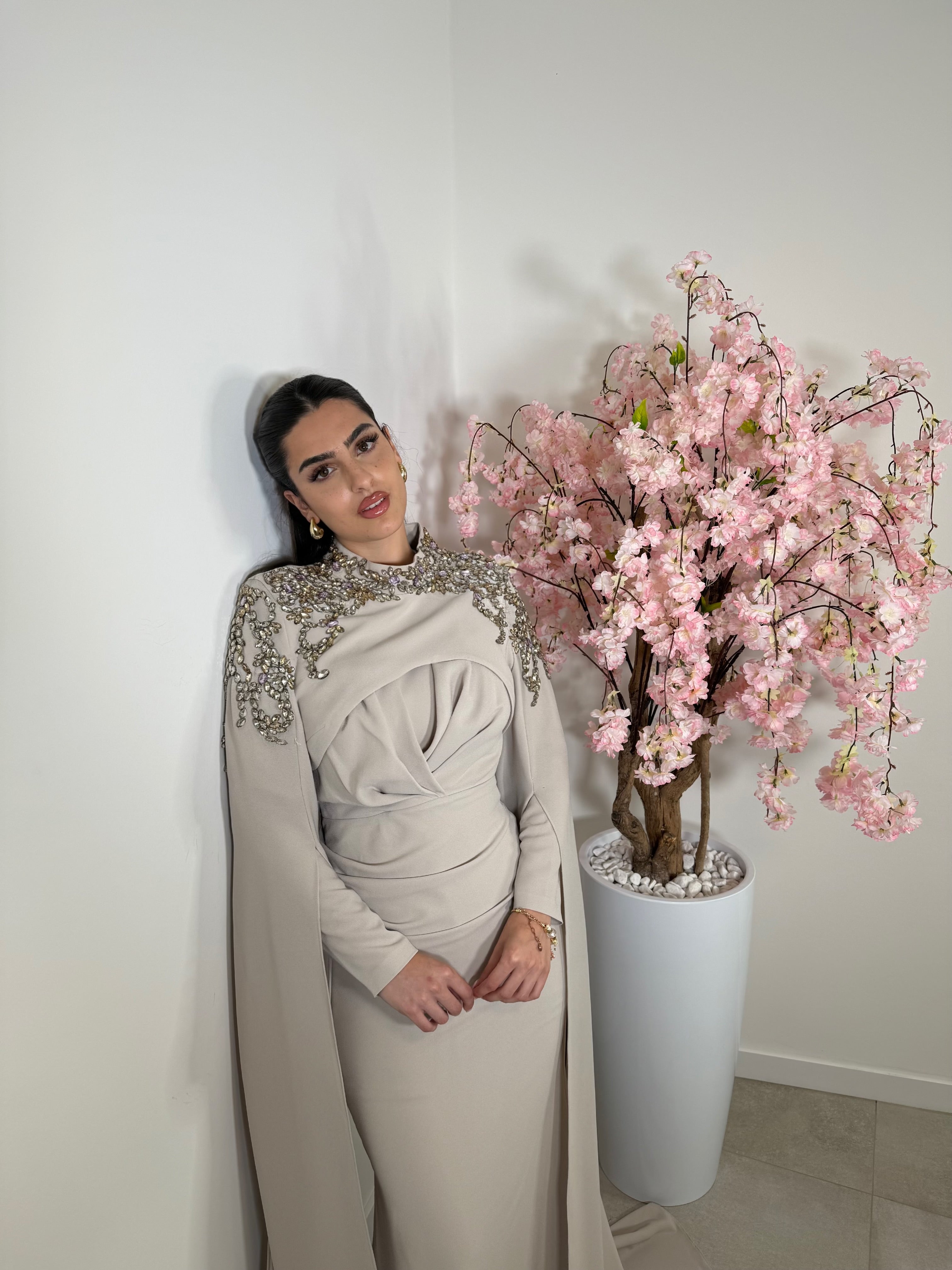 2 pieces Canan Dress beige