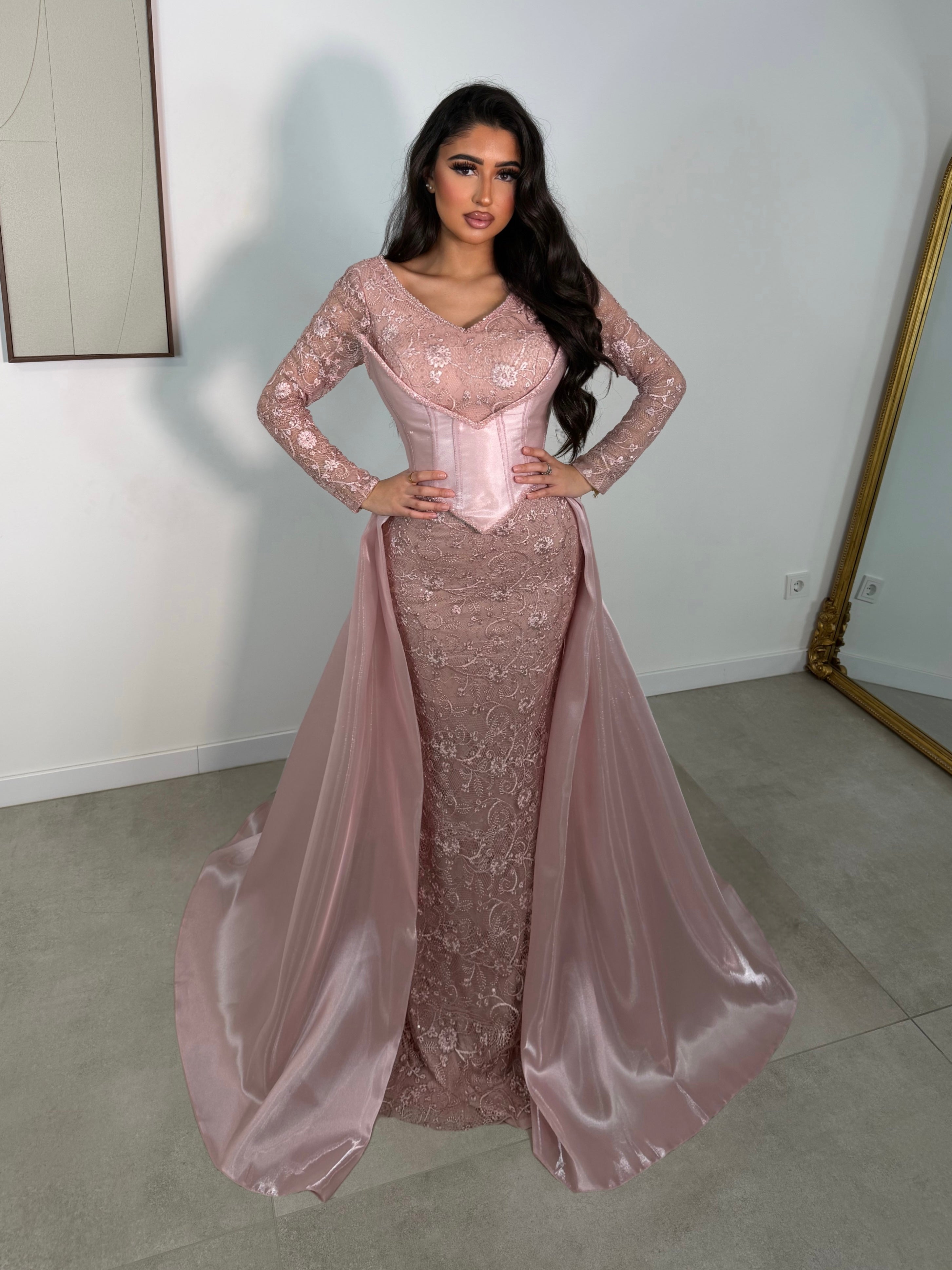 Semina dress soft pink 40/42