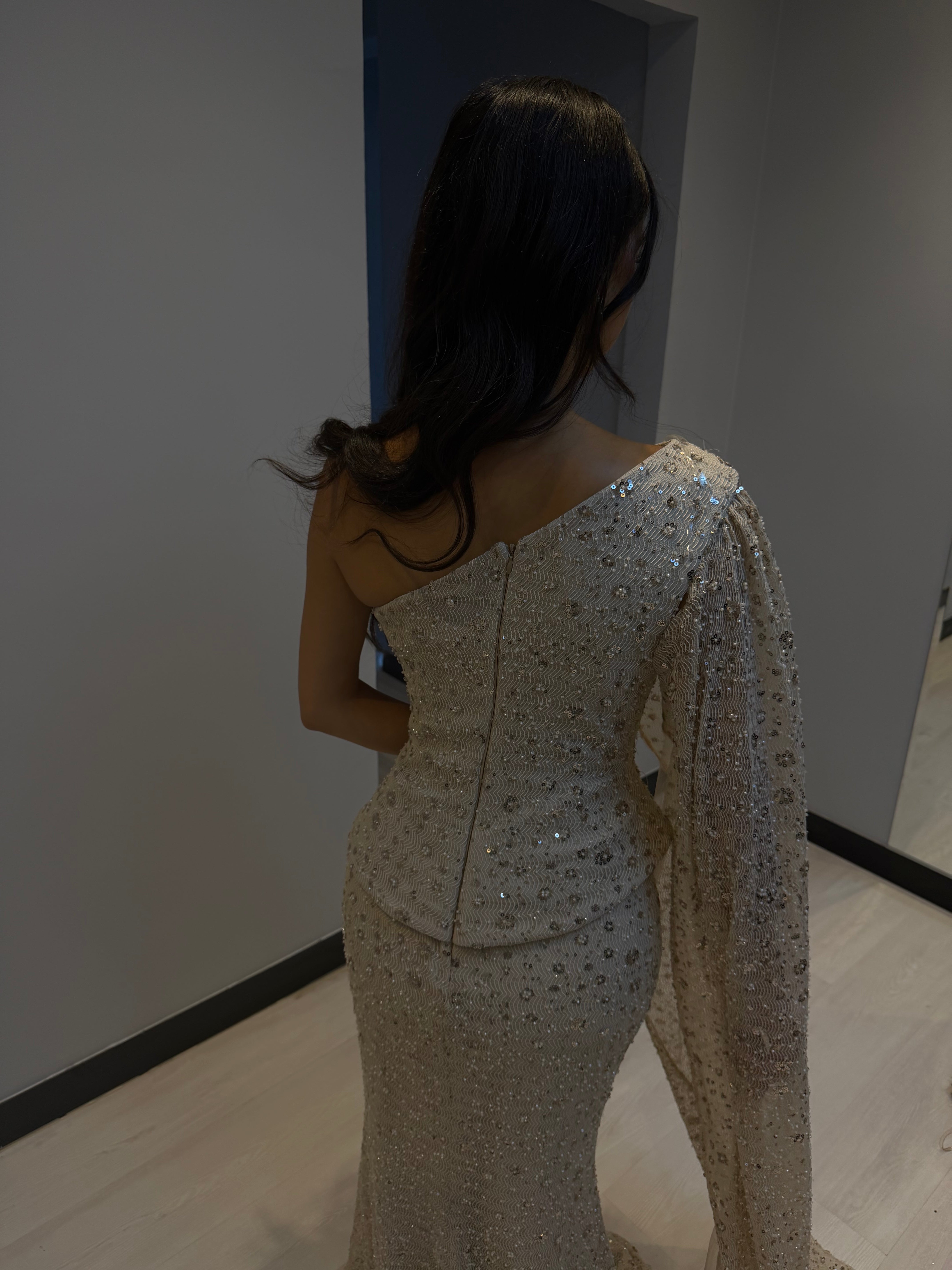 Sehrazat dress light brown pre order