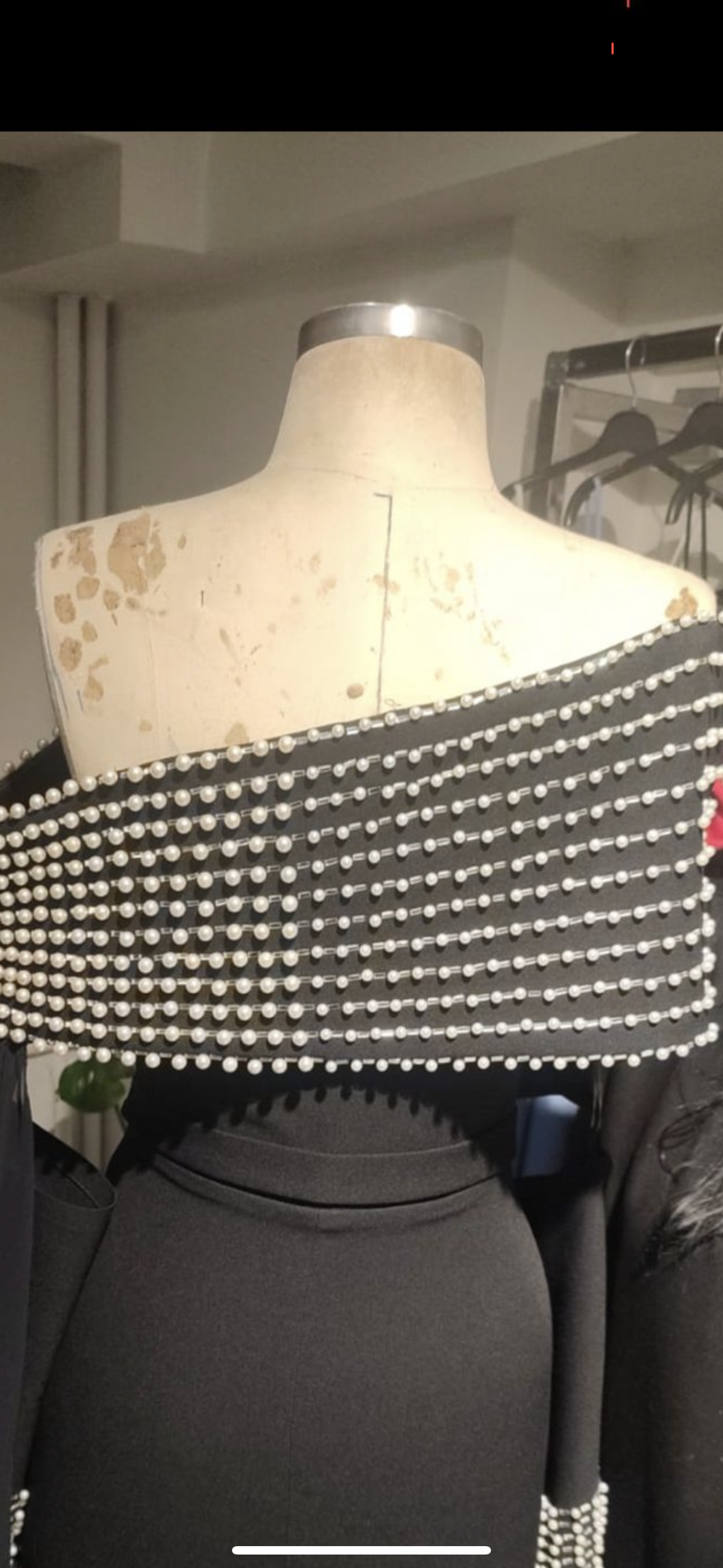 LINA PREMIUM DRESS BLACK 2 PIECES