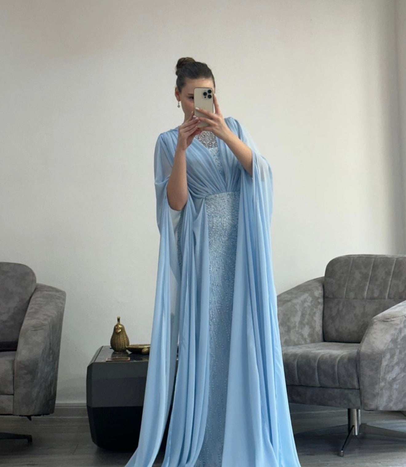 Sirana dress baby blue