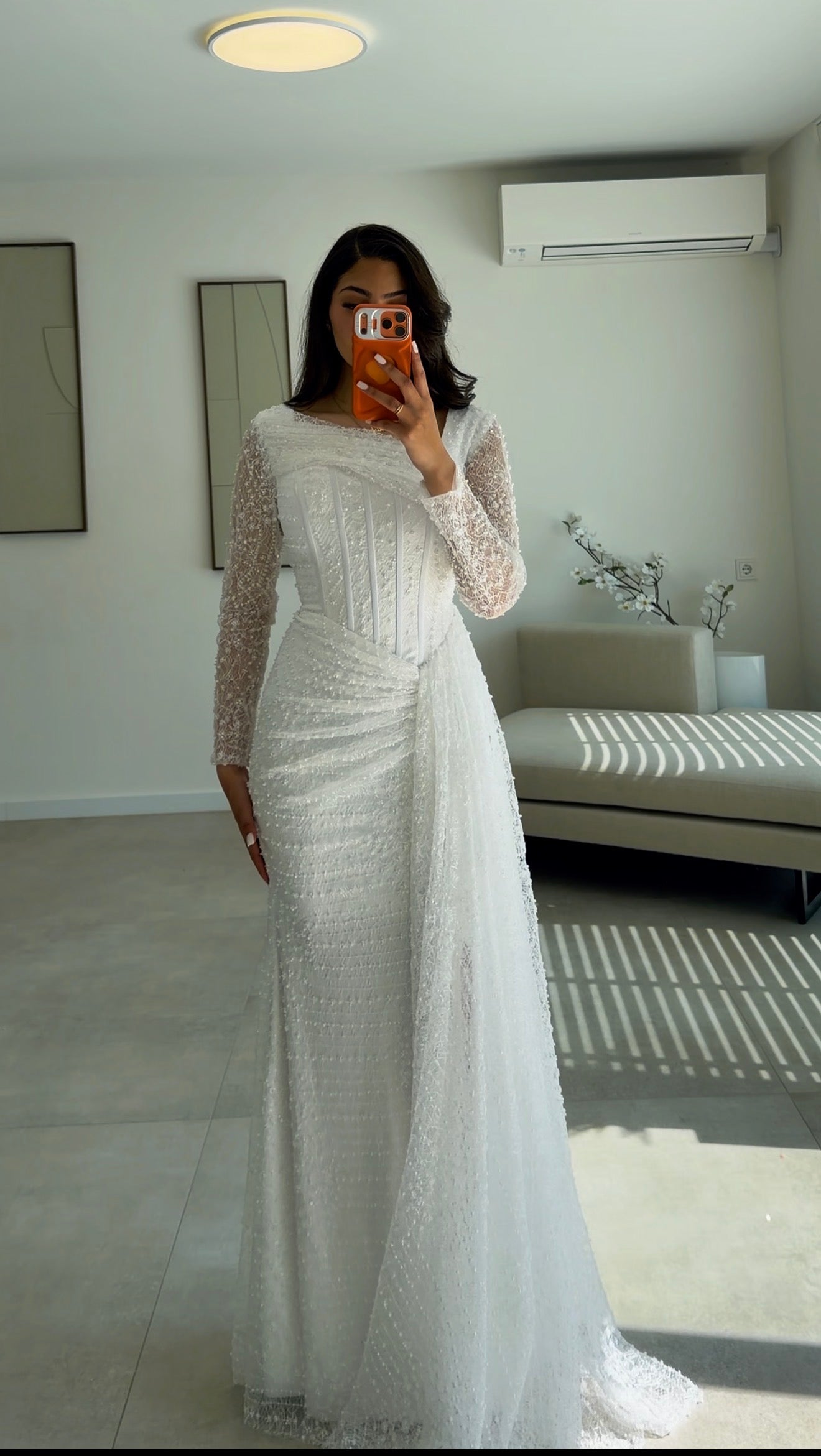 Milia dress white