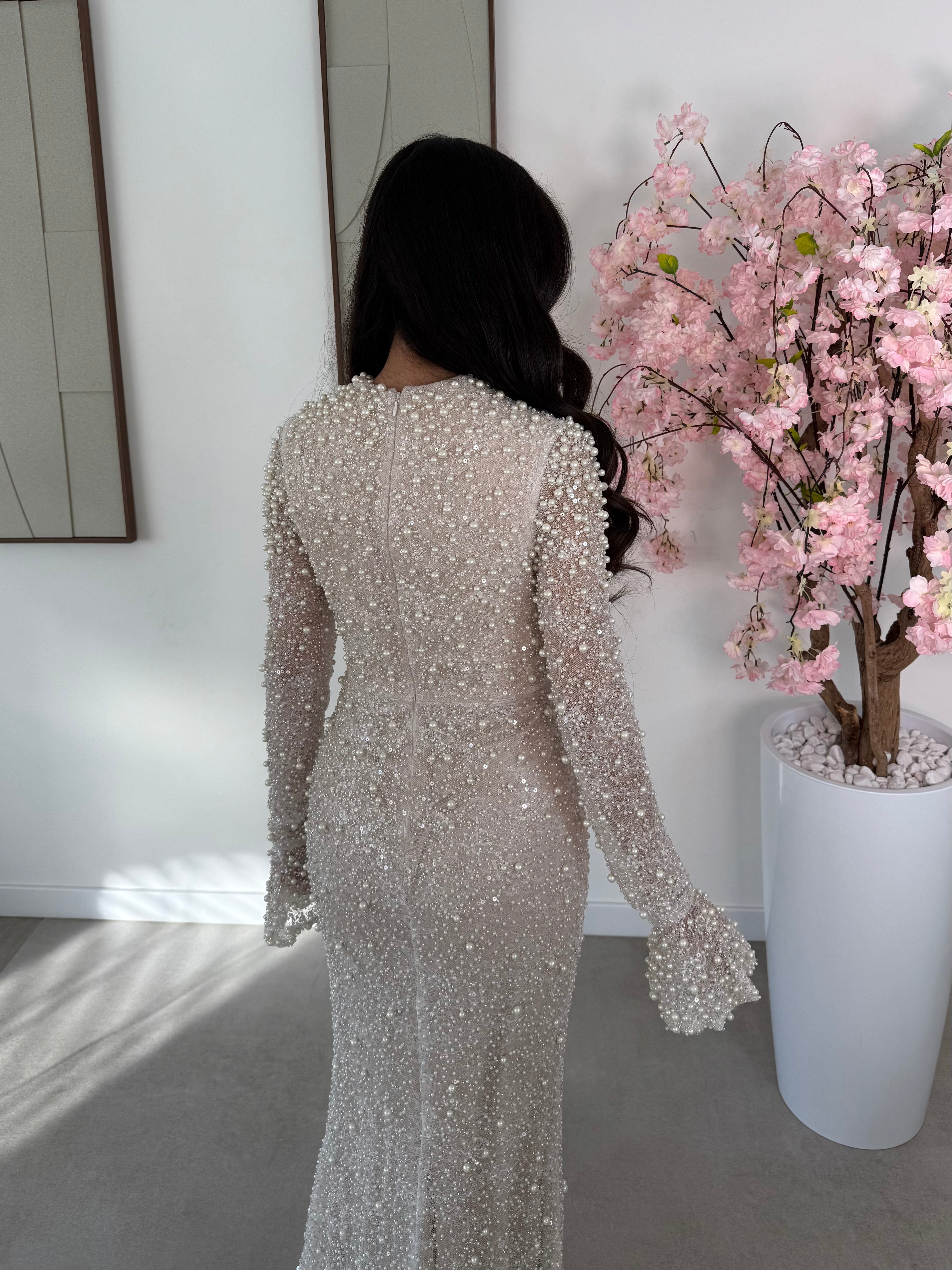 The Vera dress brown