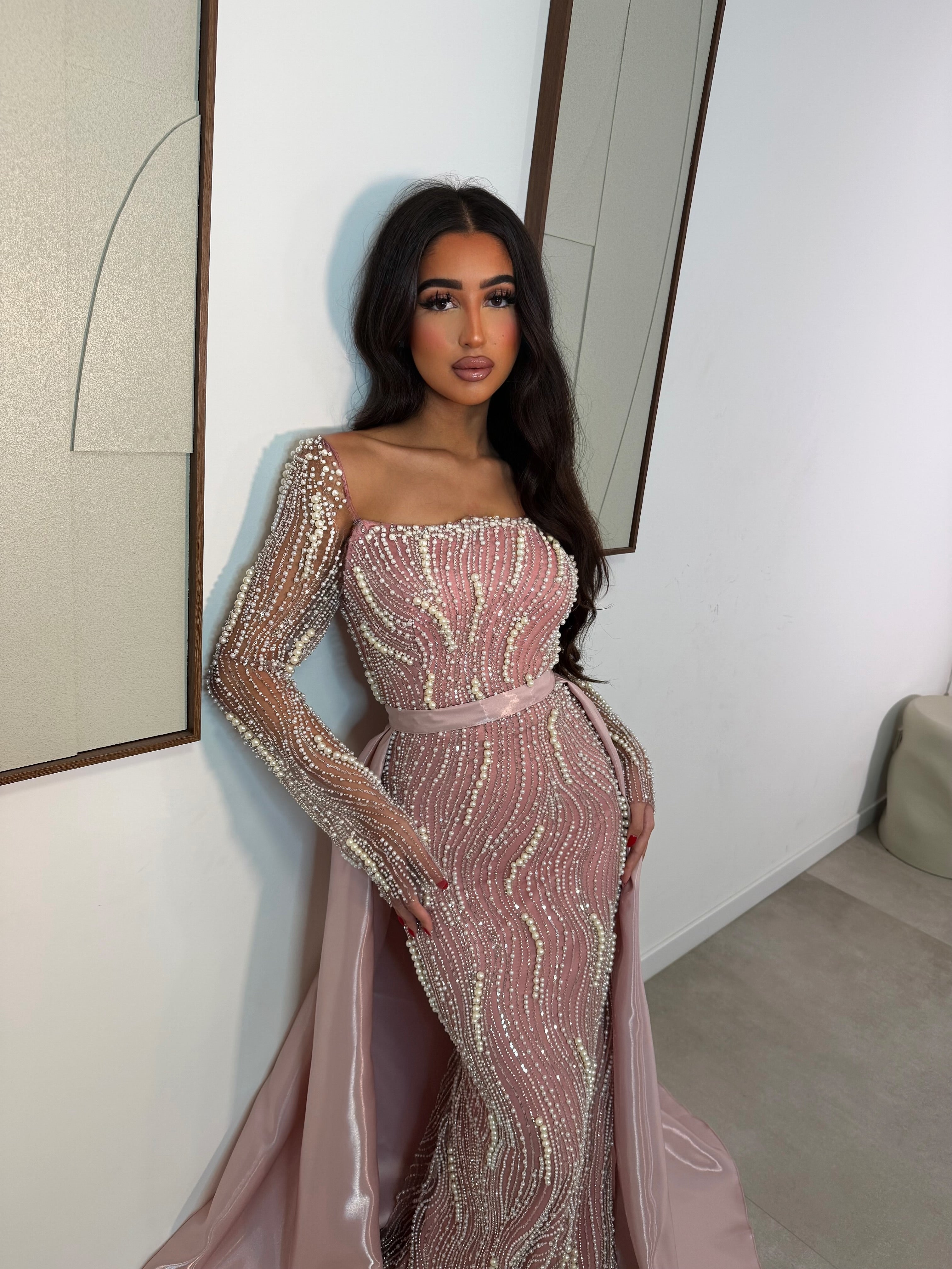 Asiya dress soft pink