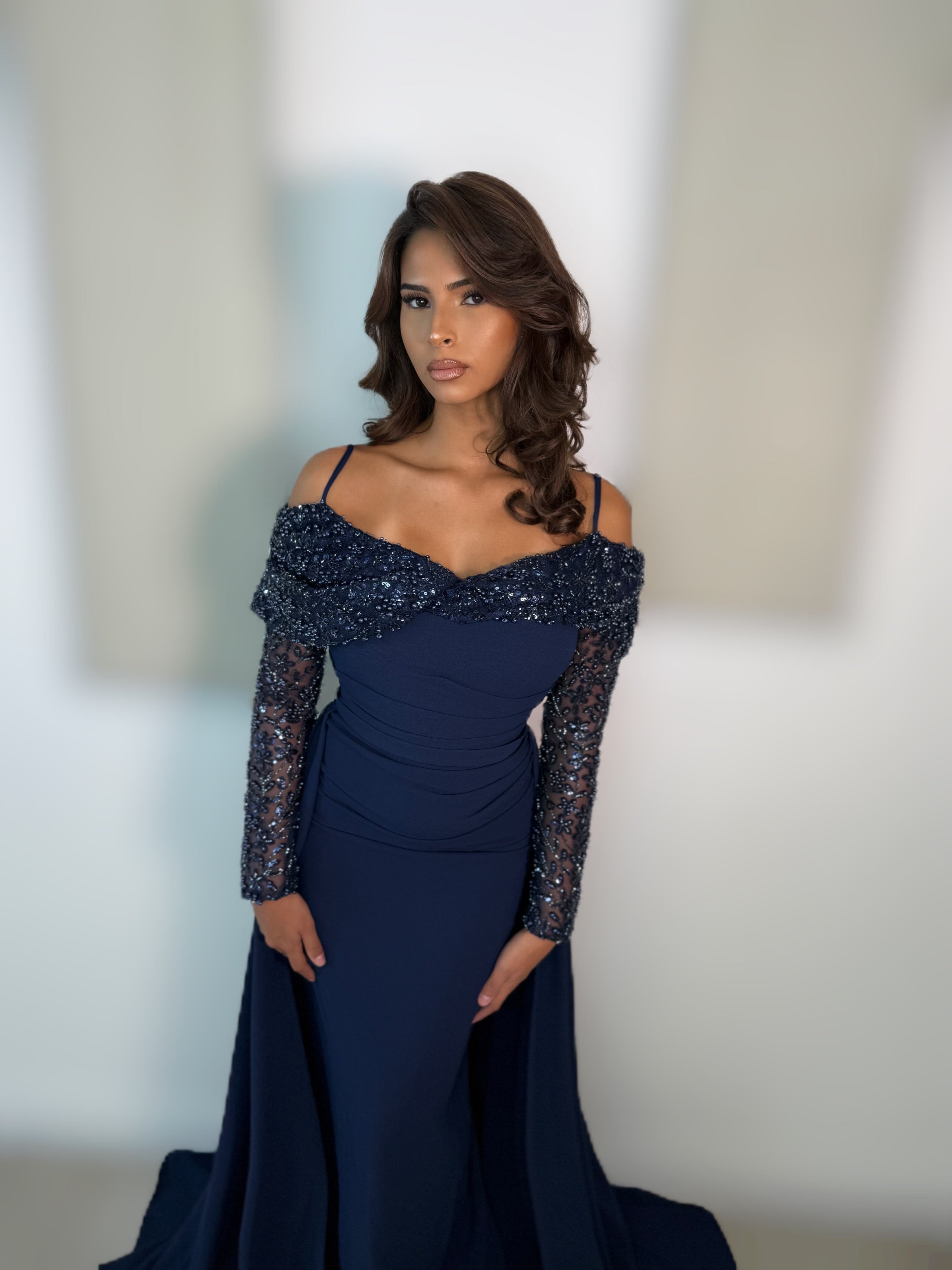 Efila dress dark blue