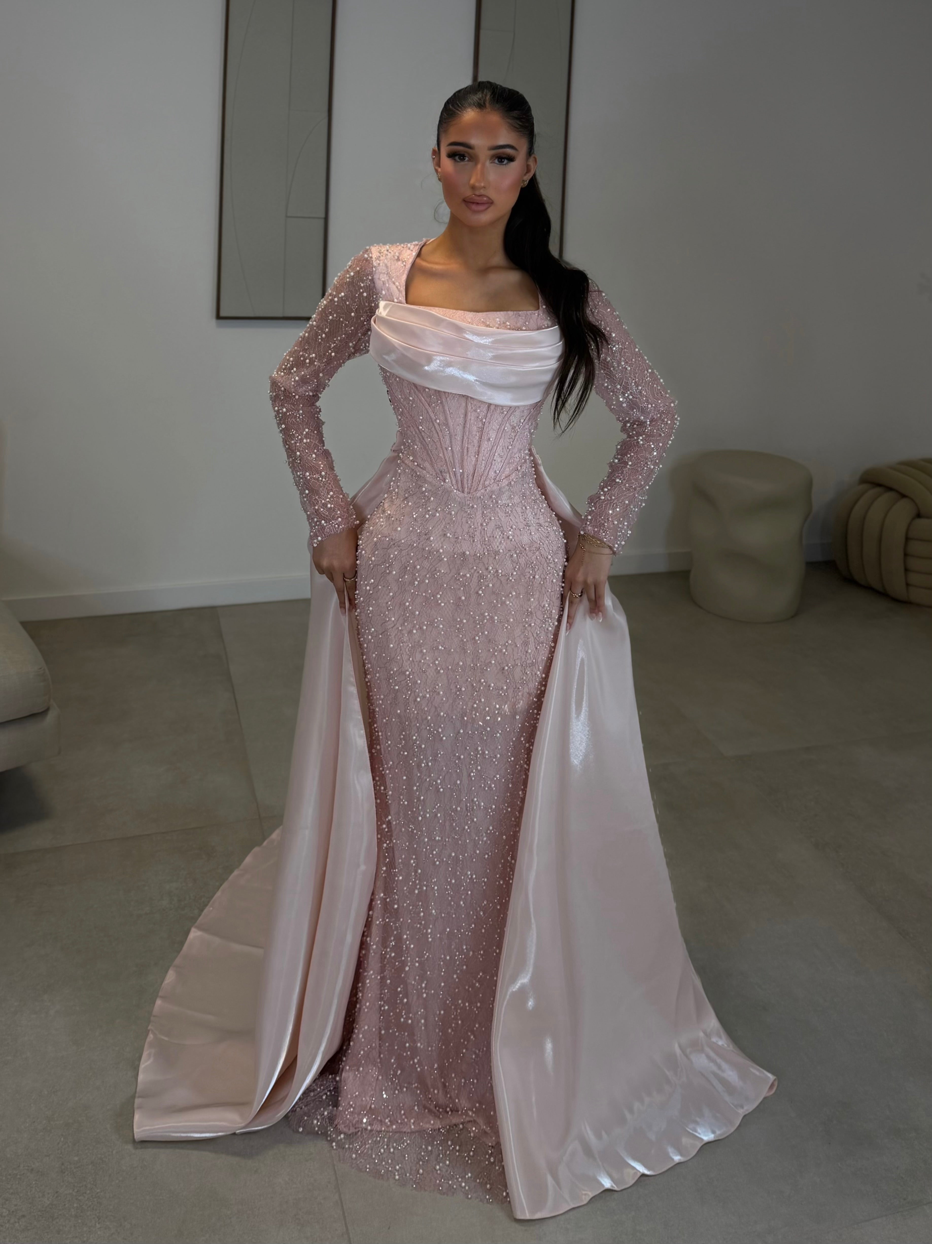 Sinem dress soft pink