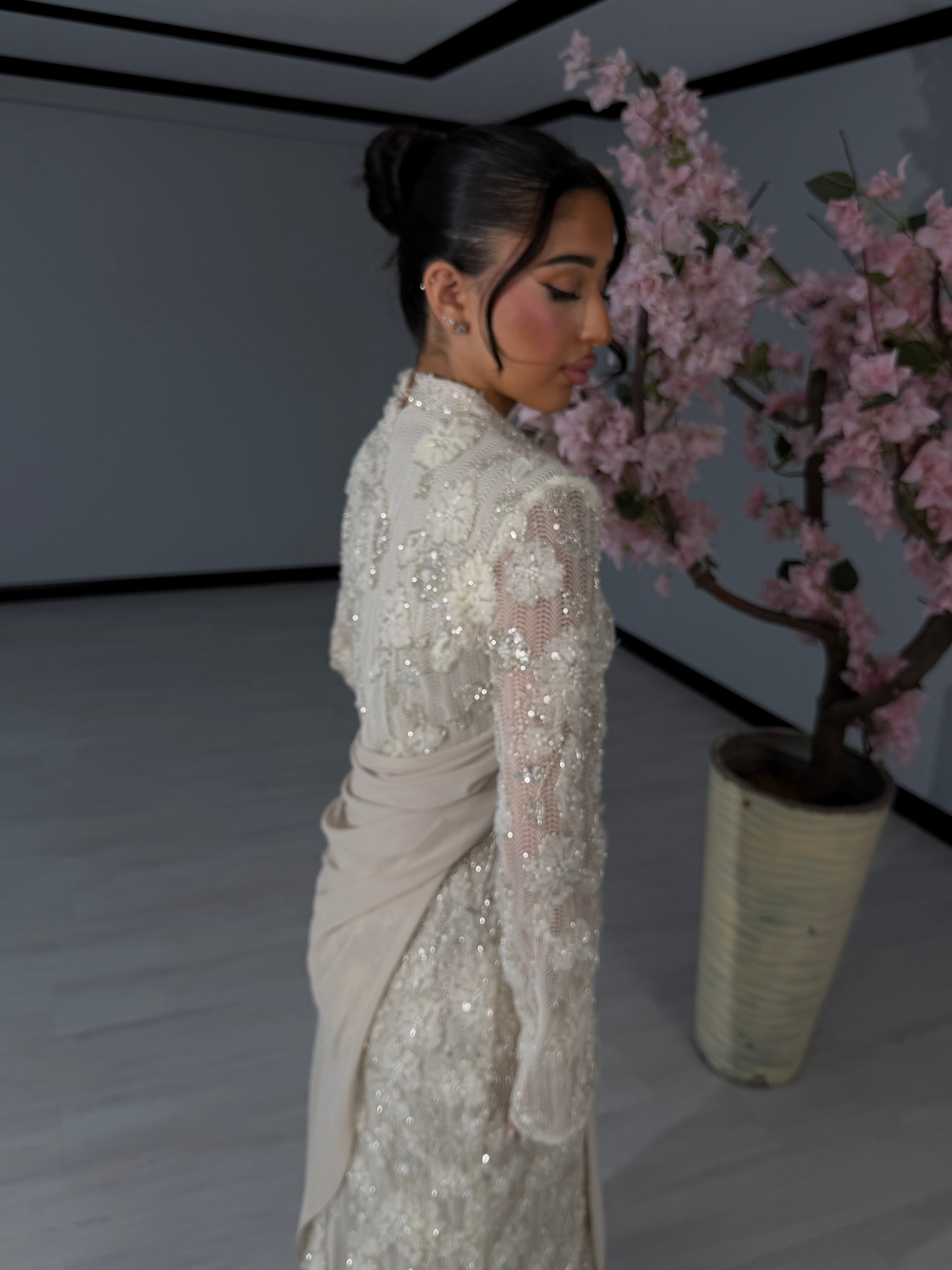 Haute Couture Bera dress pre order 26/08 available brown