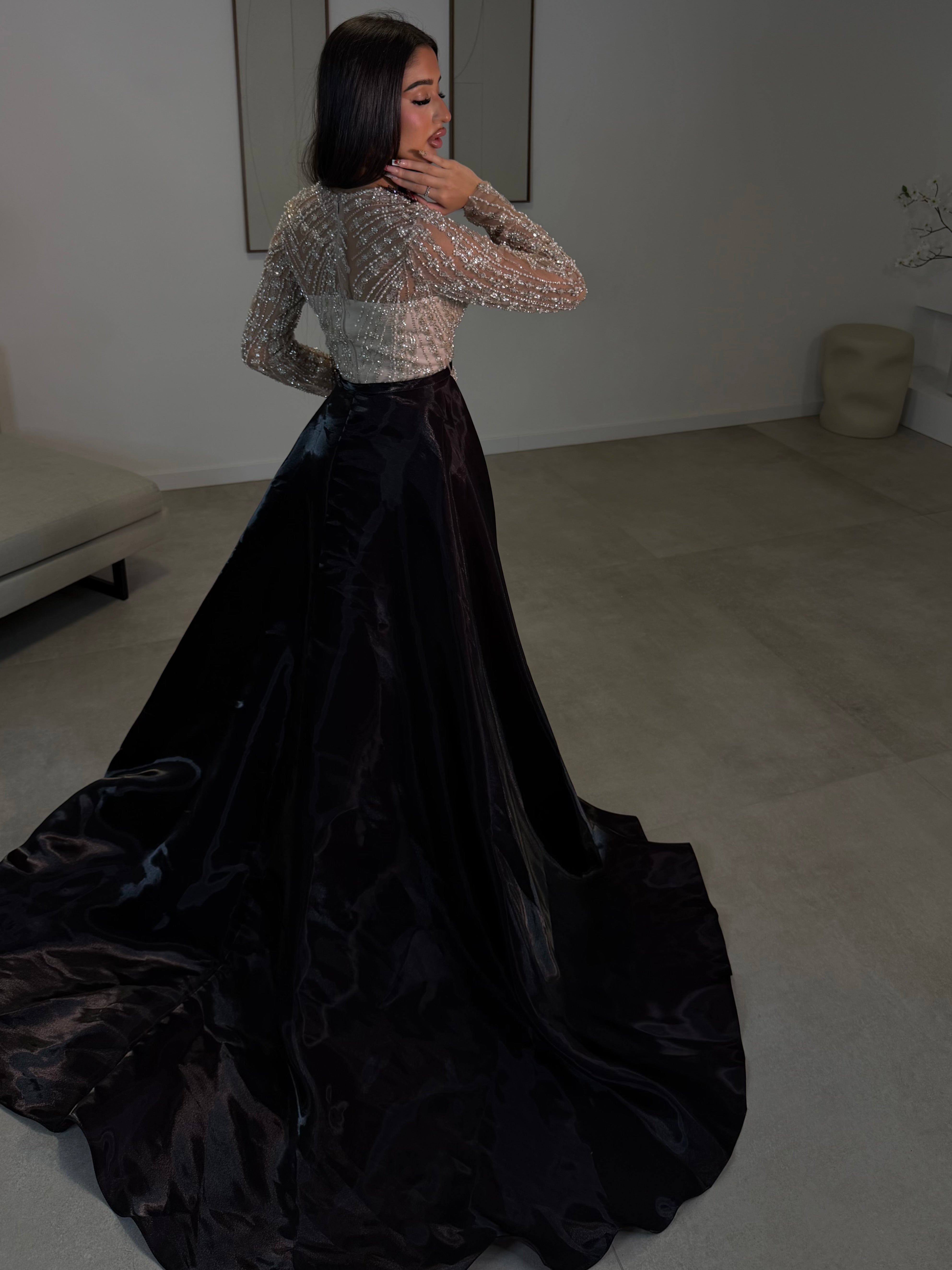 Haute couture Ava dress brown 36/50