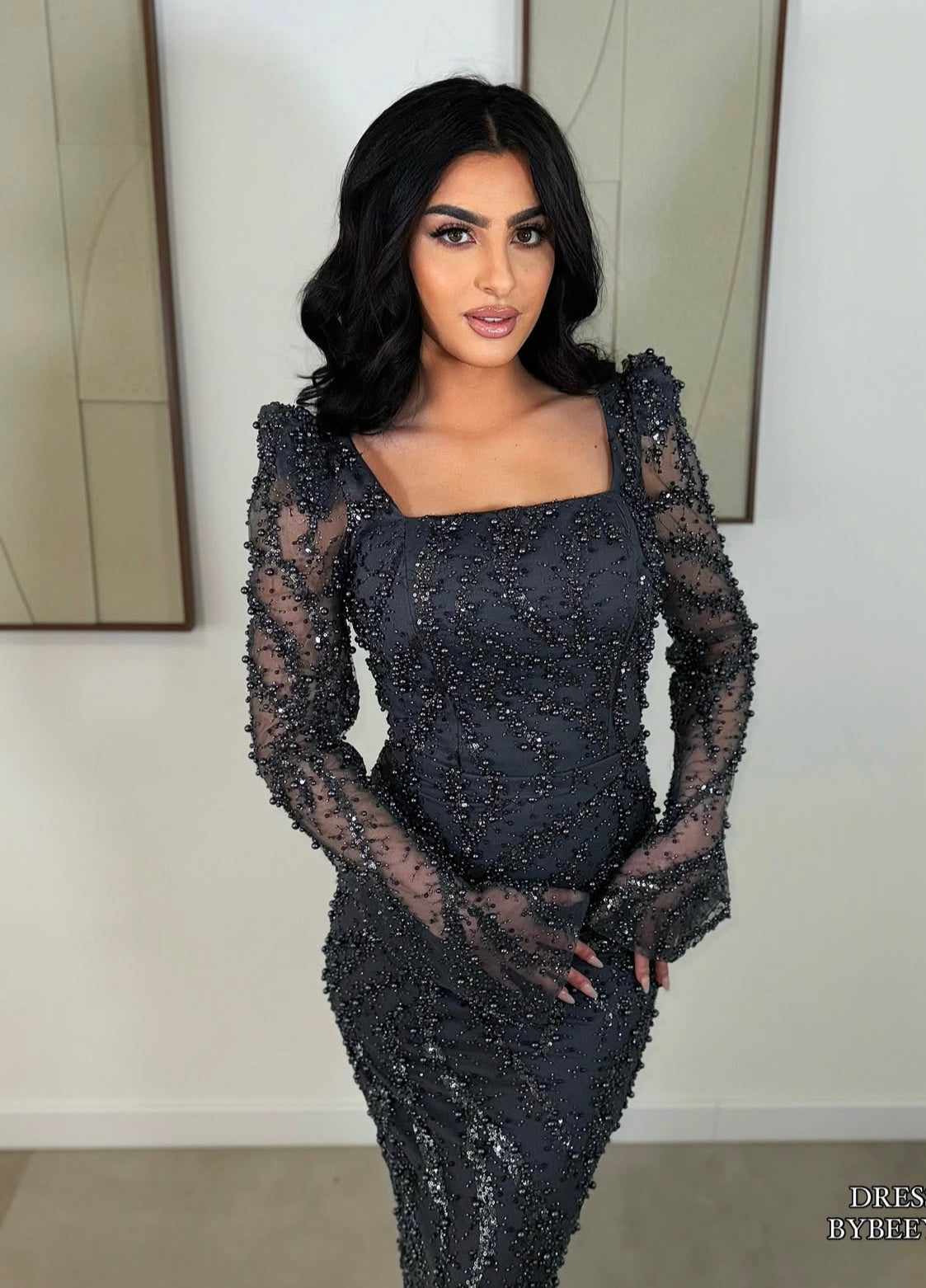 Doa dress Anthracite premium