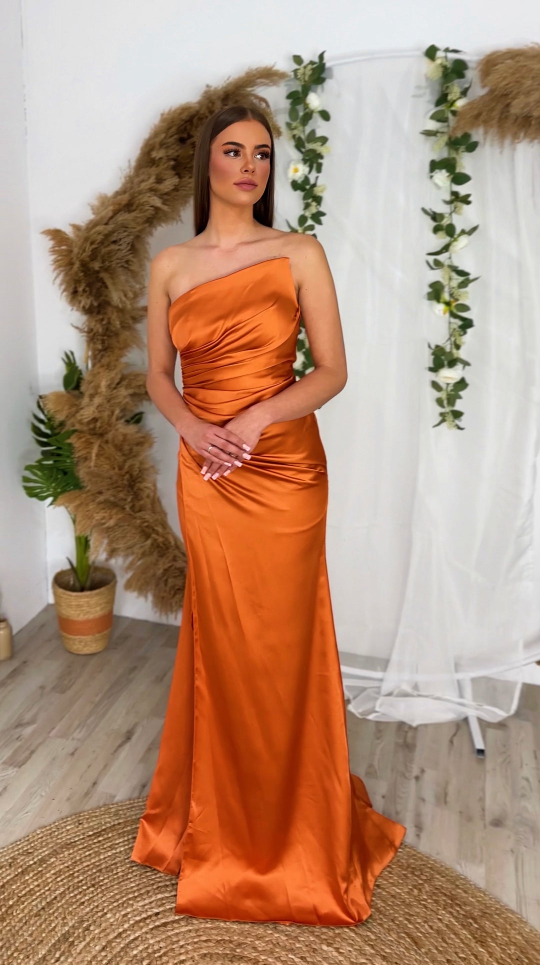 HAYAT ORANGE DRESS last size 40 eu