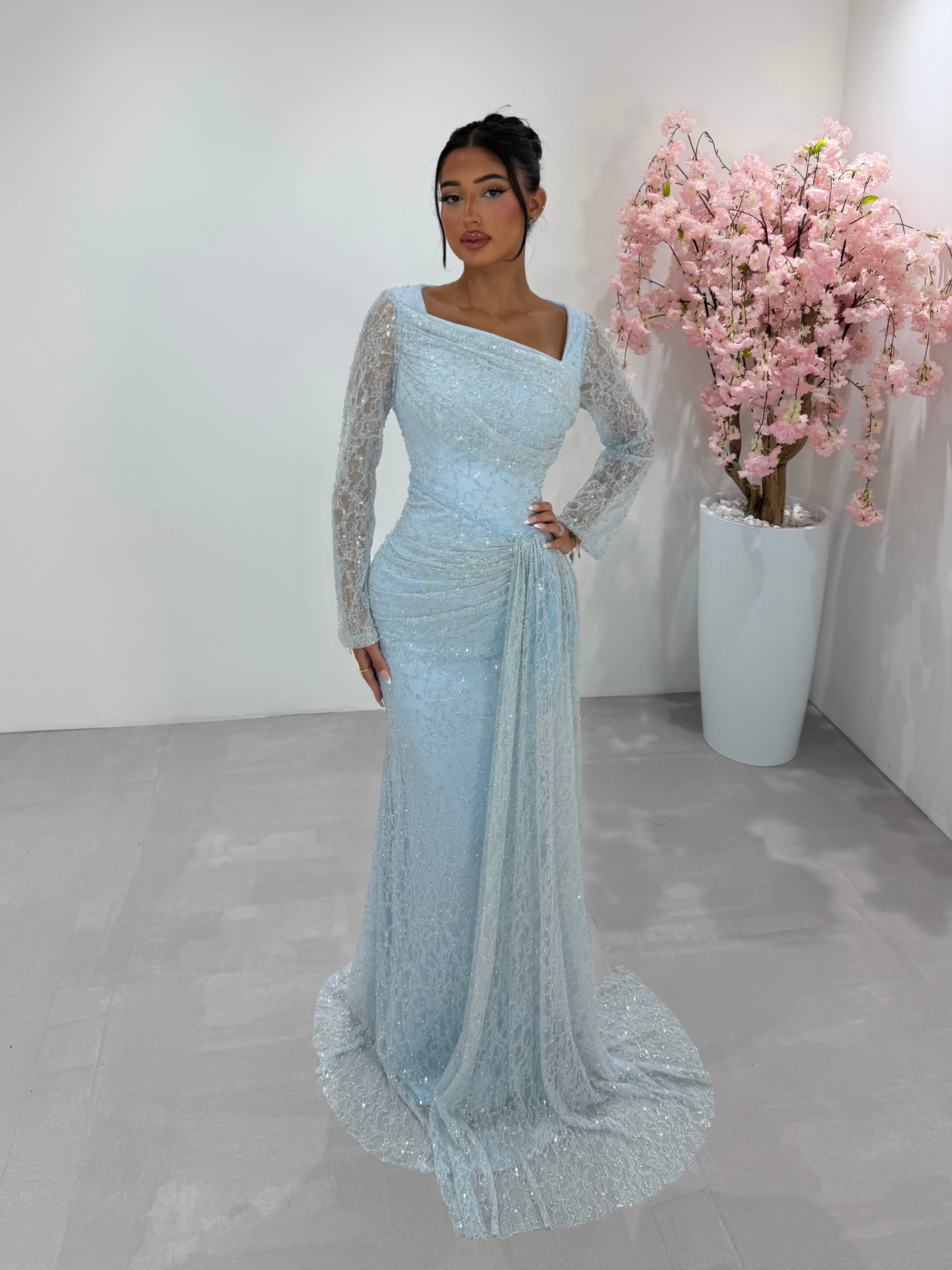Eda dress baby blue