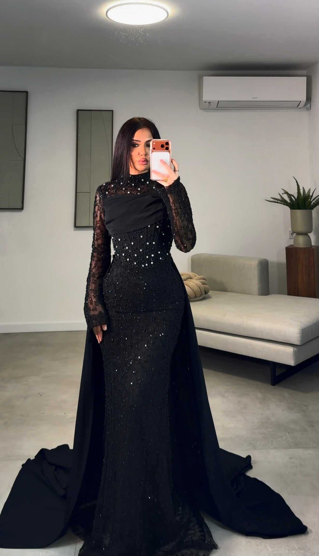 Haute Couture Doa dress 34/42 black