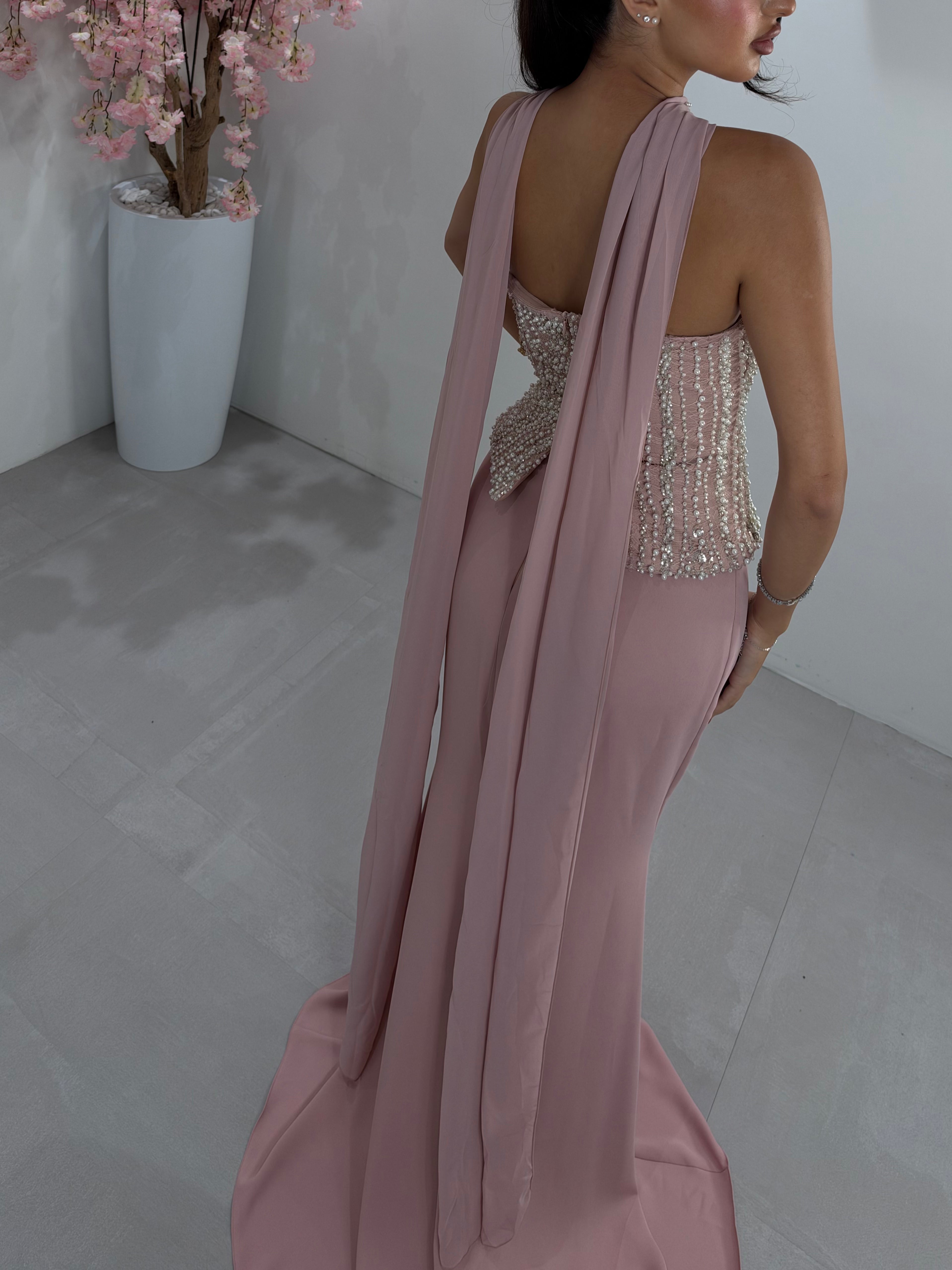 Melsu dress soft pink