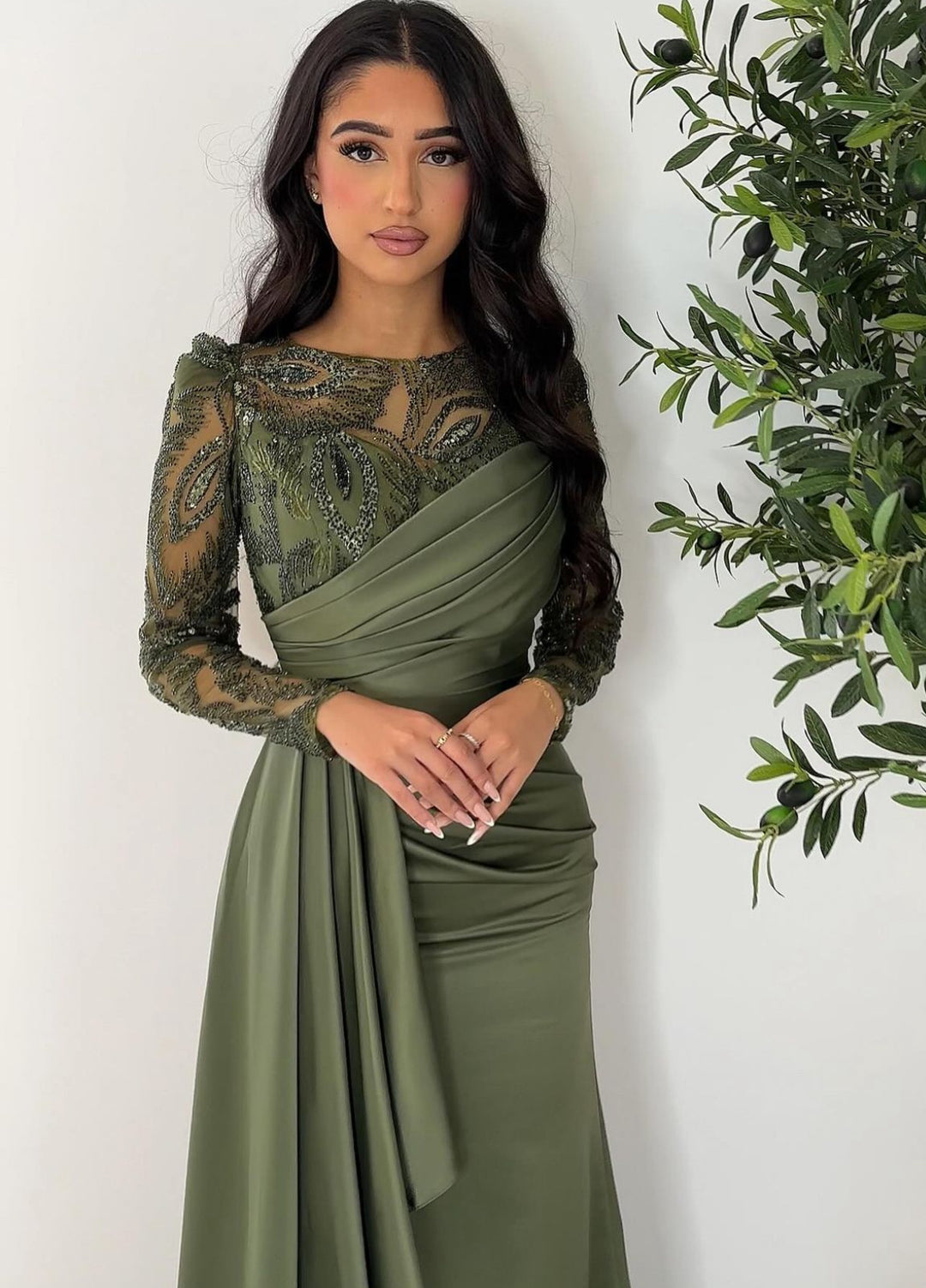 GAYE DRESS KHAKI