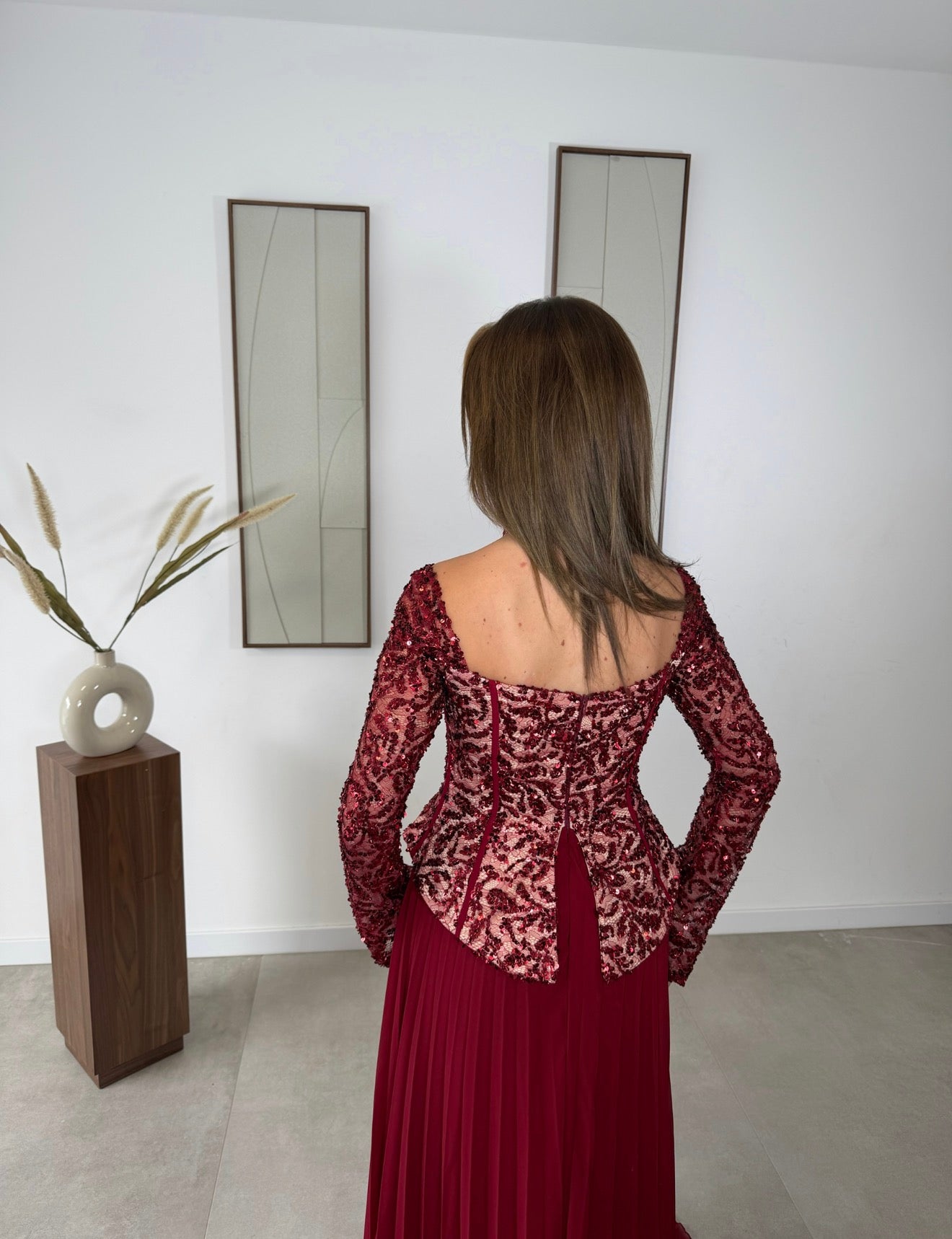 Lara dress dark blue