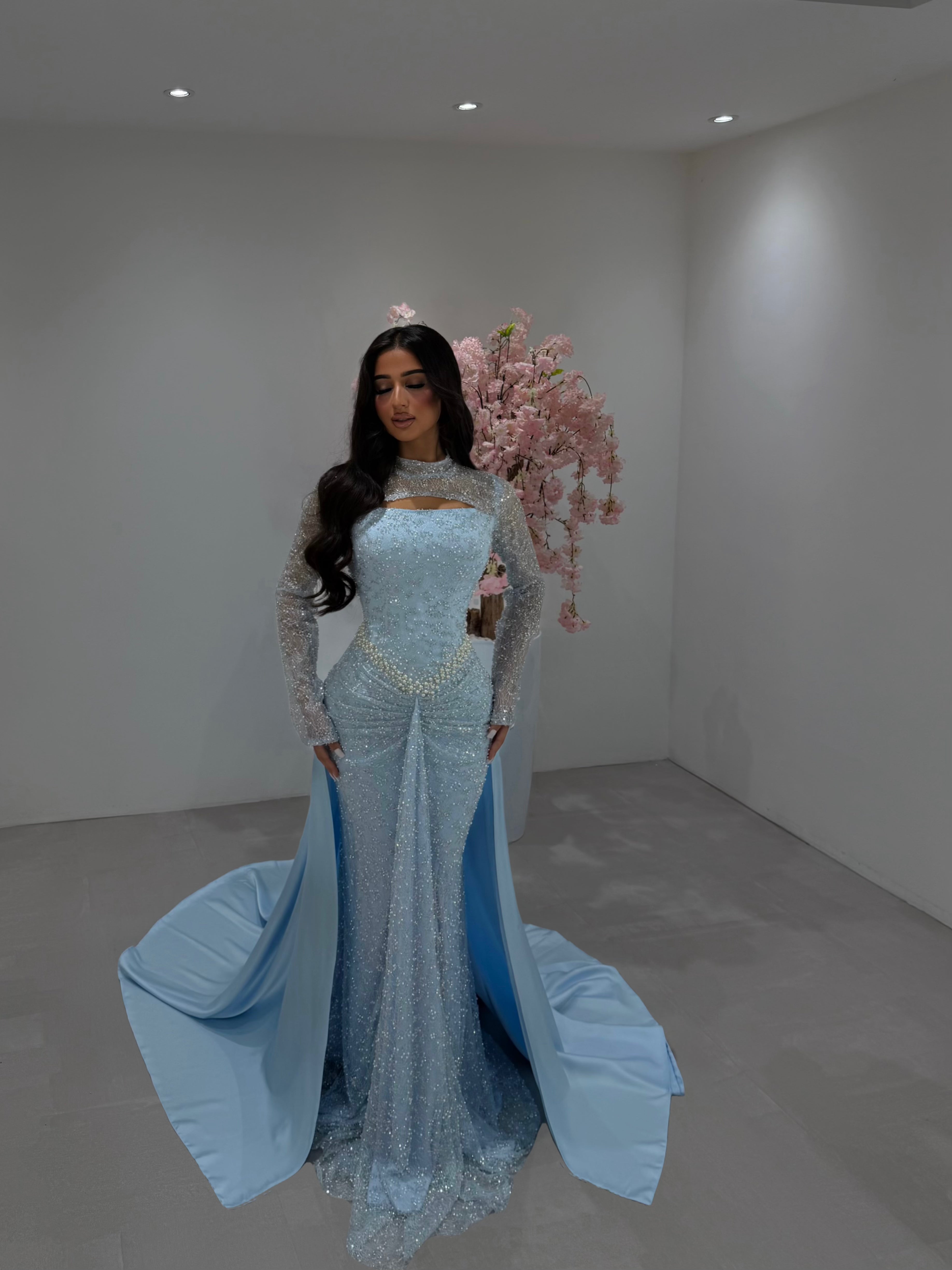 Haute Couture Parla baby blue