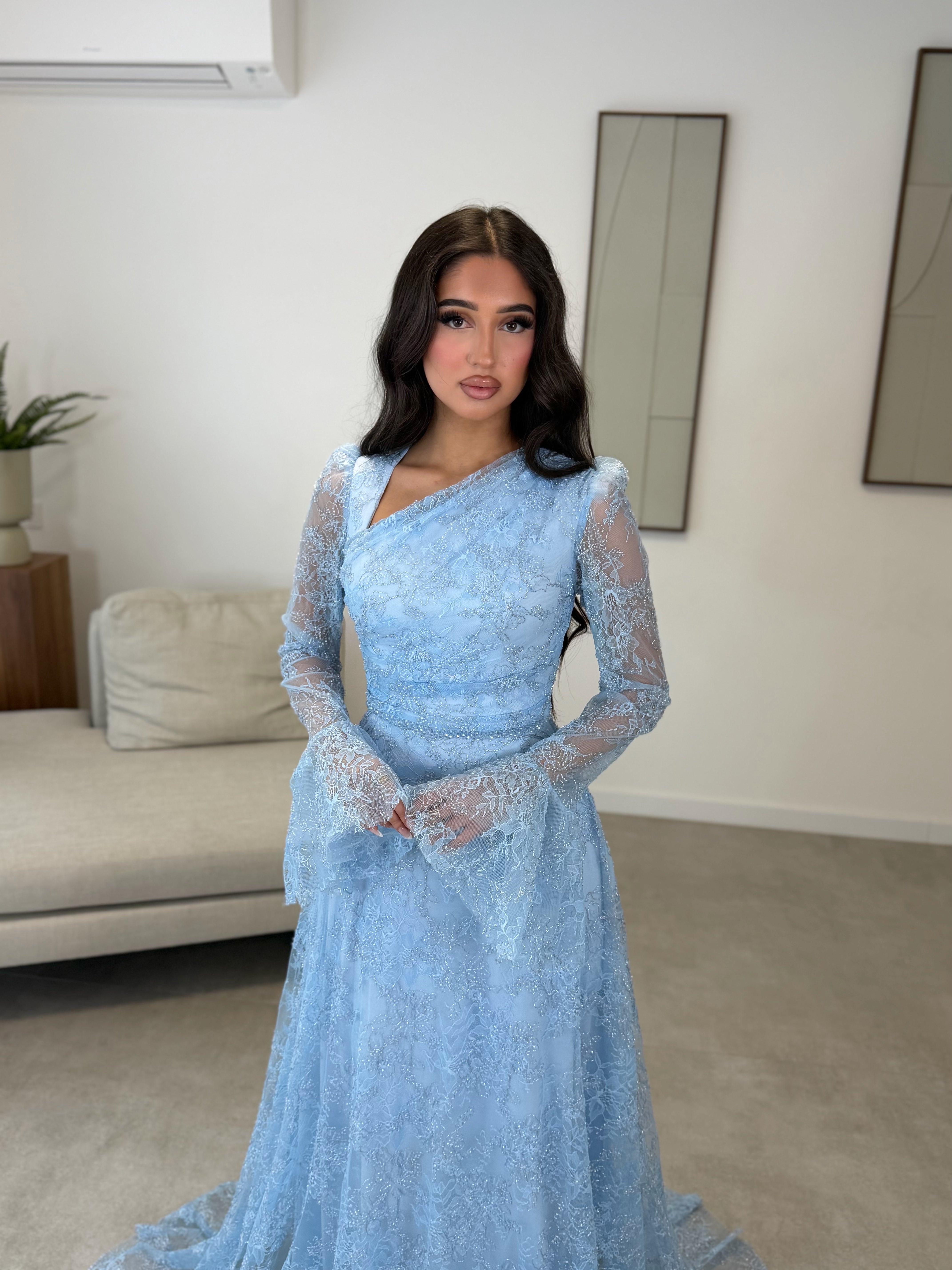 Sirlana dress baby blue