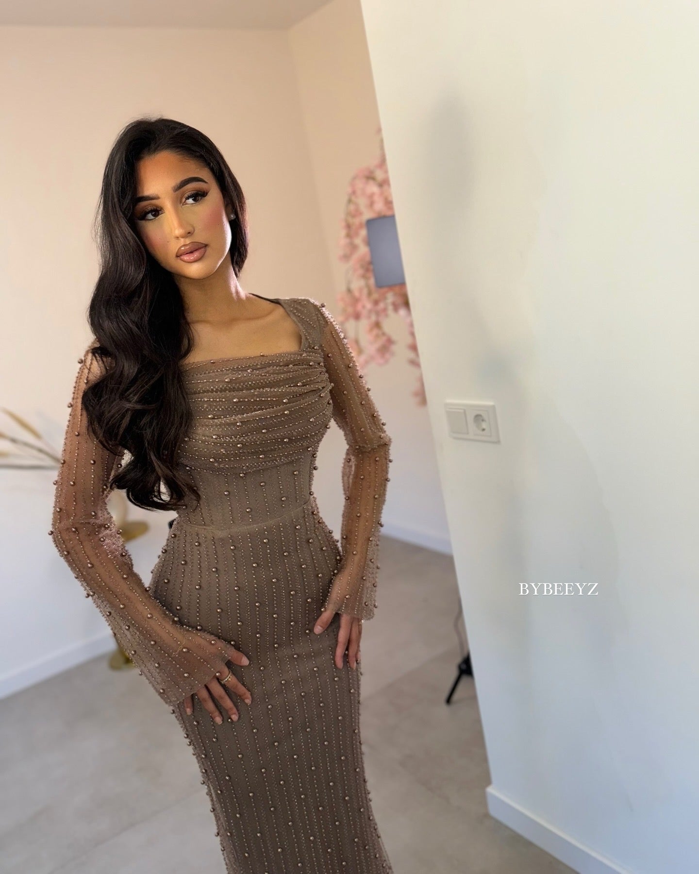 Serena Premium dress brown