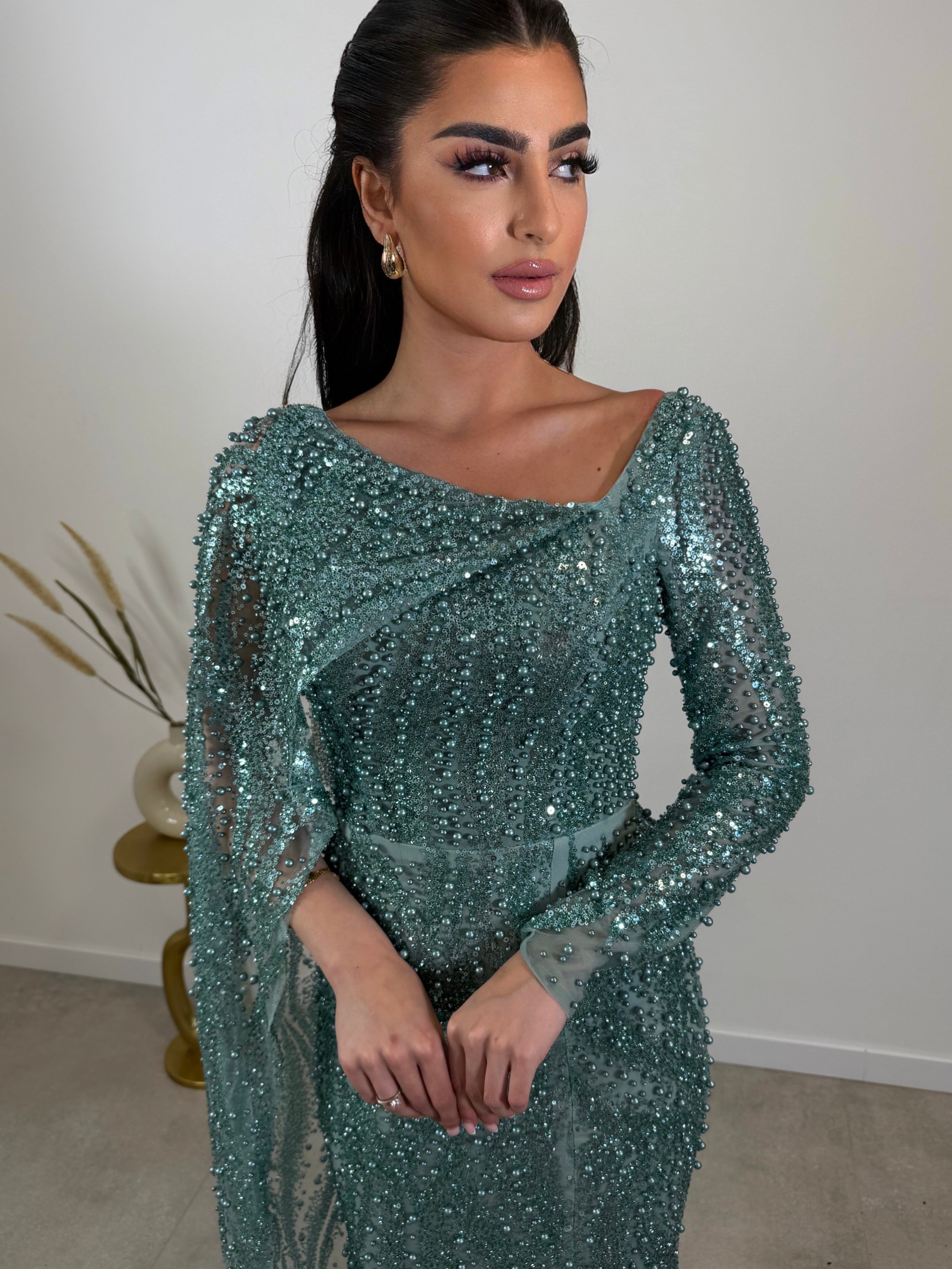Azel premium mint Dress