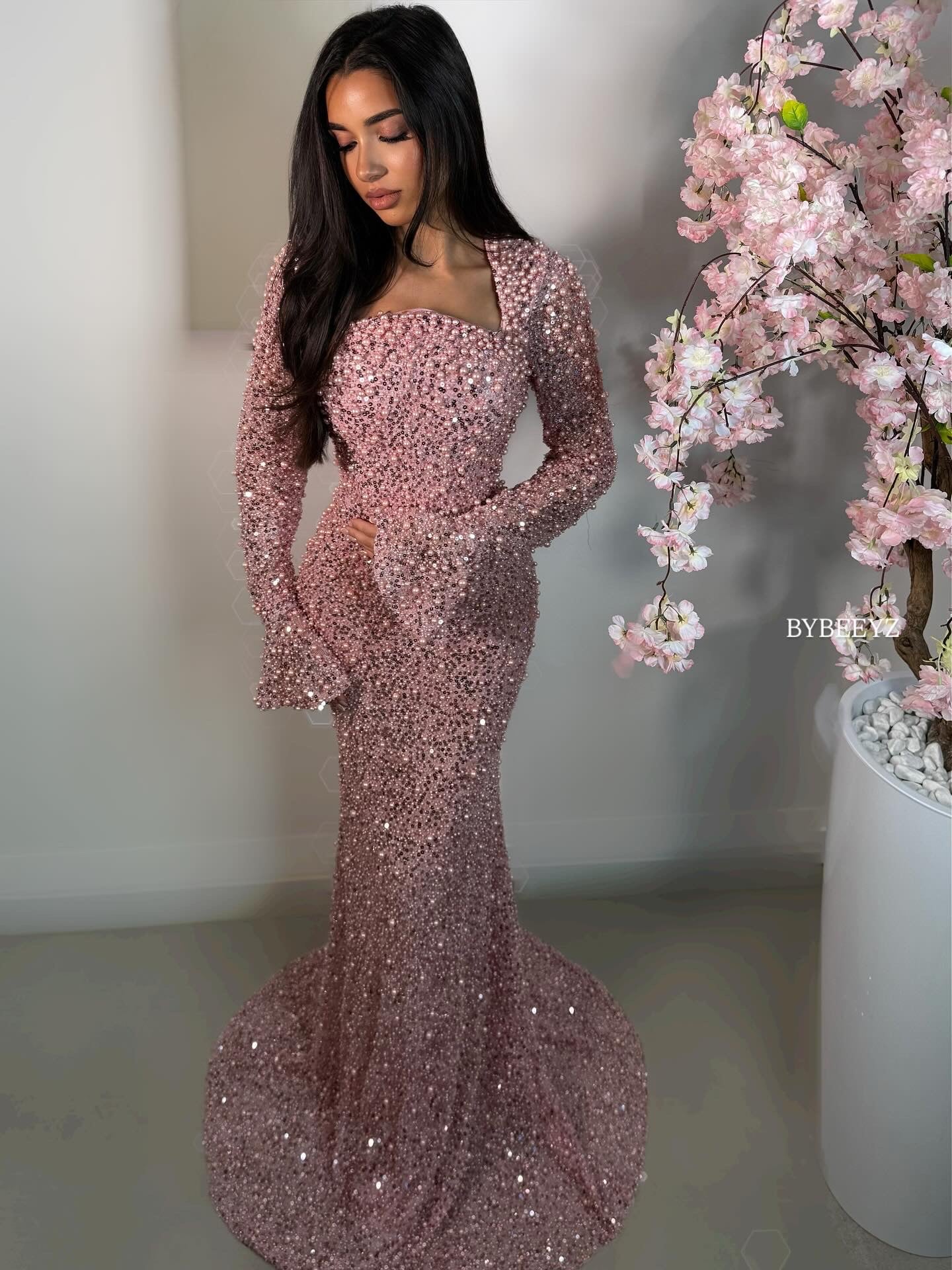 The Vera dress soft pink