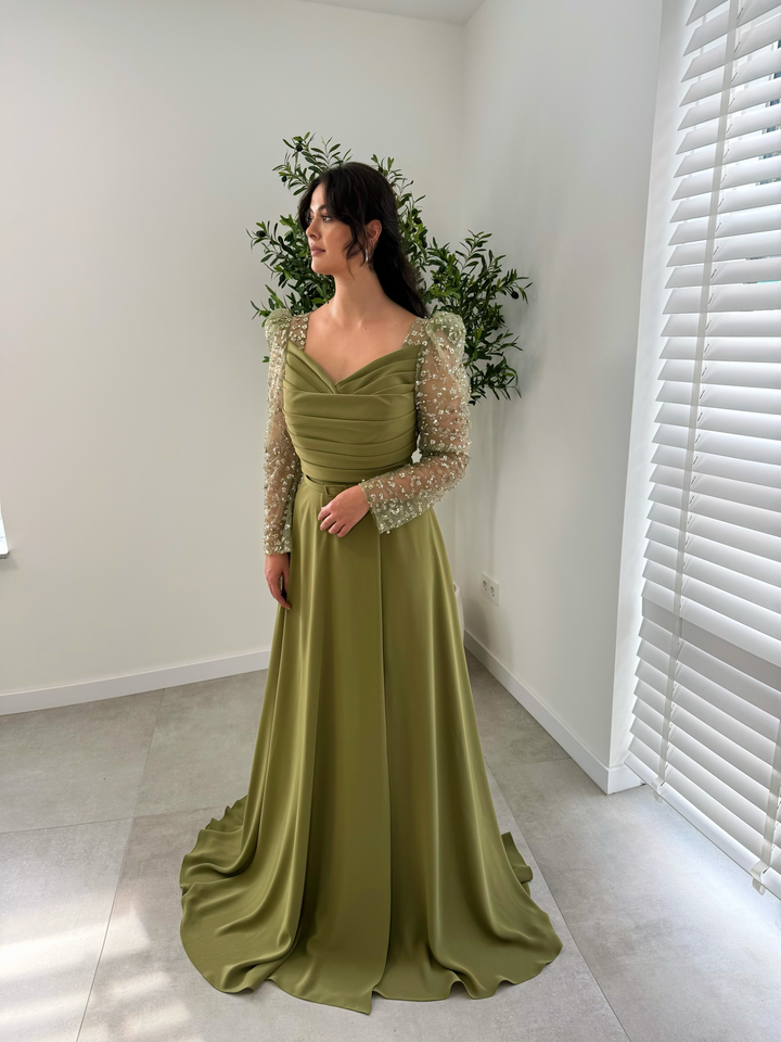 ZEHRA DRESS KHAKI