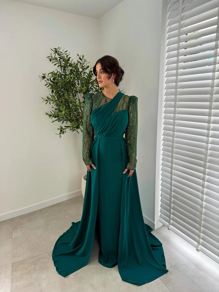 ELISA DRESS GREEN