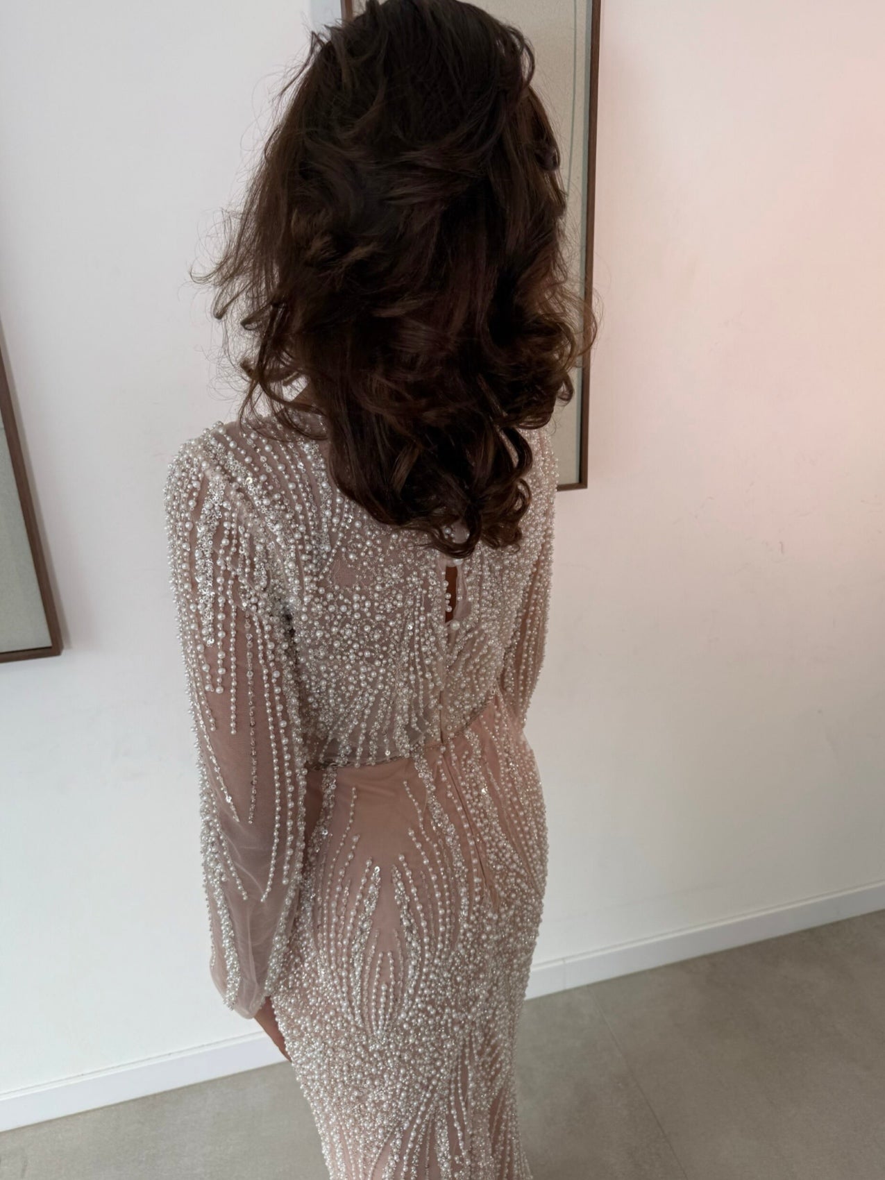 Havin dress soft pink 38/46