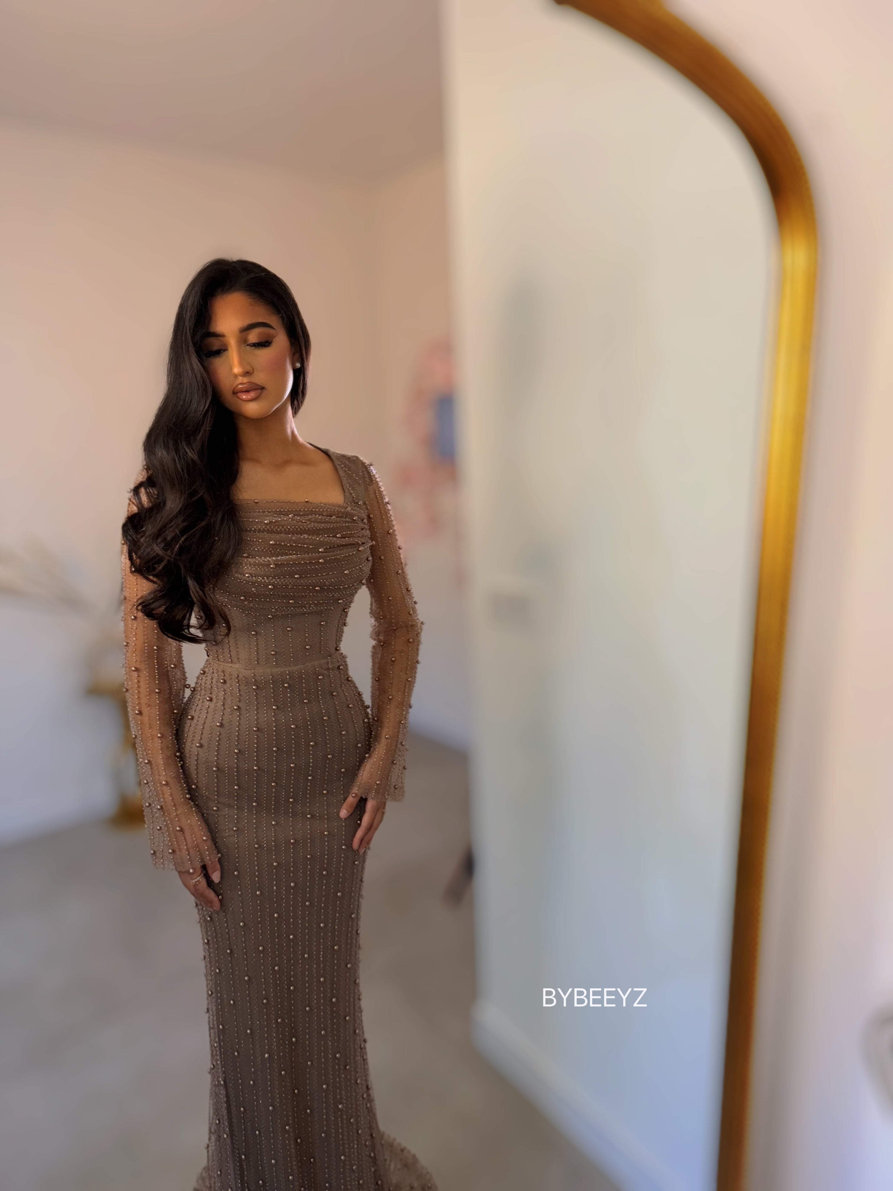 Serena Premium dress brown