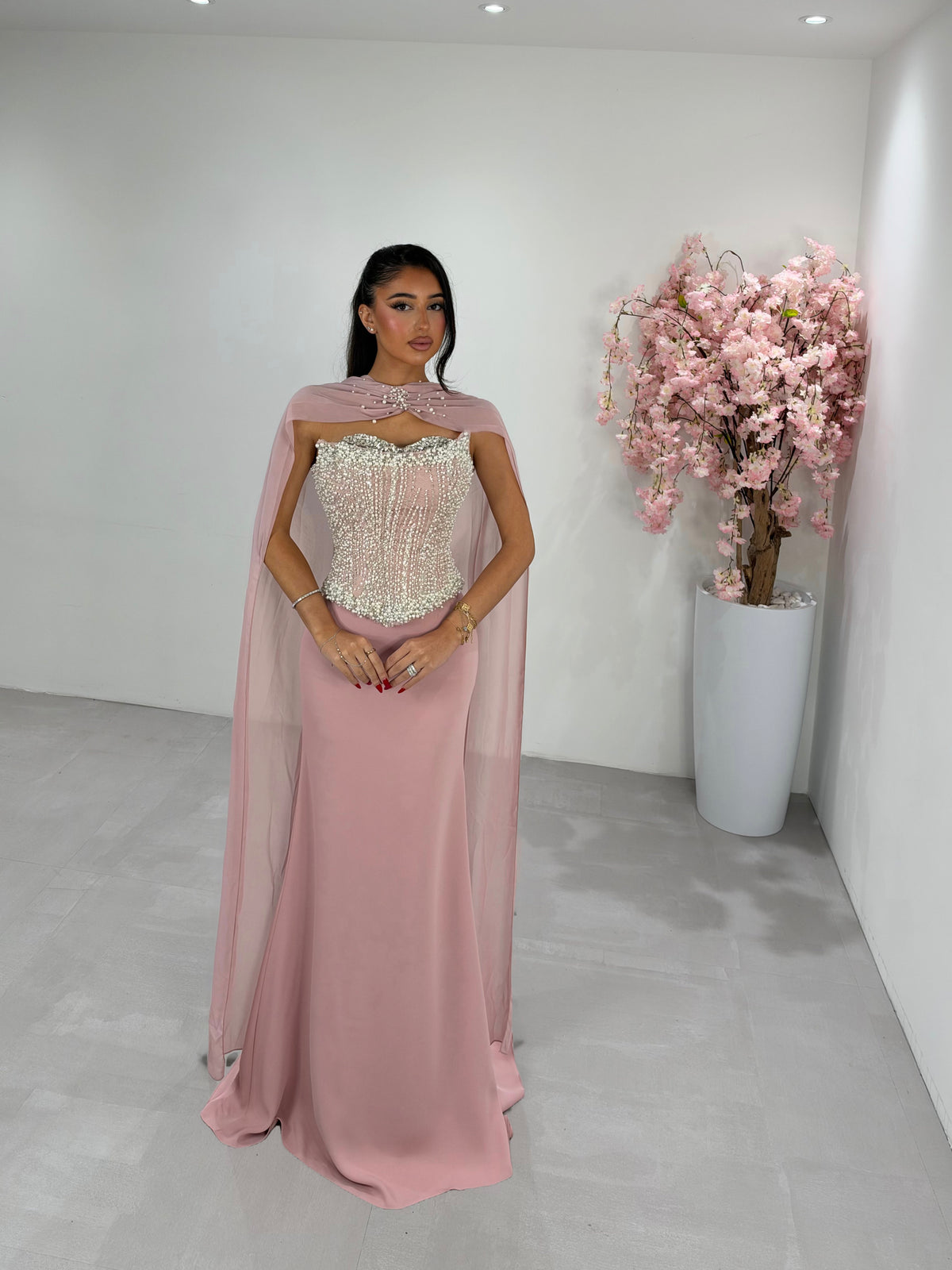 Melsu dress soft pink